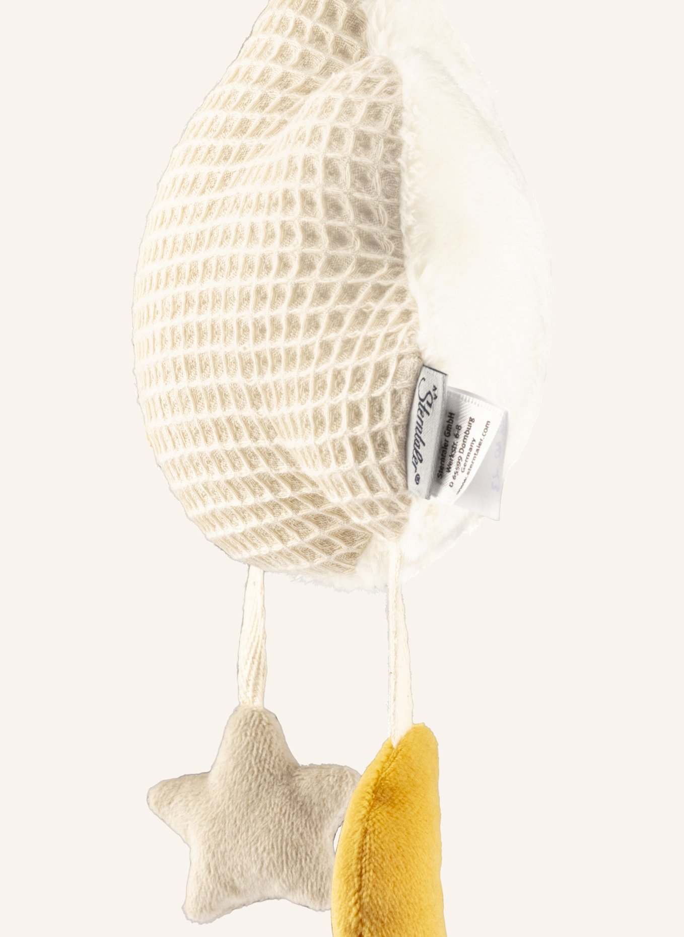 Sterntaler Spieluhr groß Wolke: BEIGE