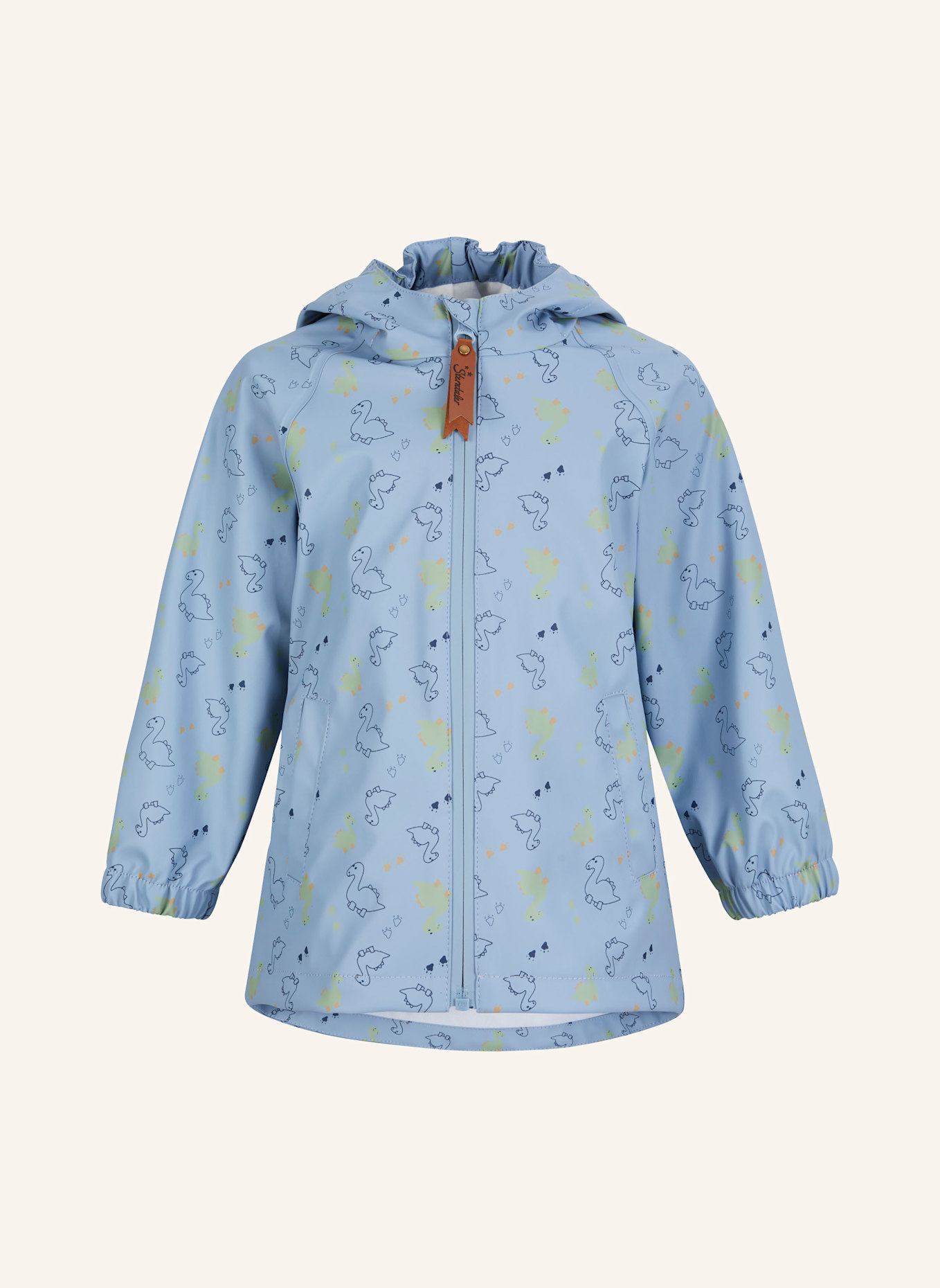 Sterntaler Regenjacke ungefüttert Dino: BLAU