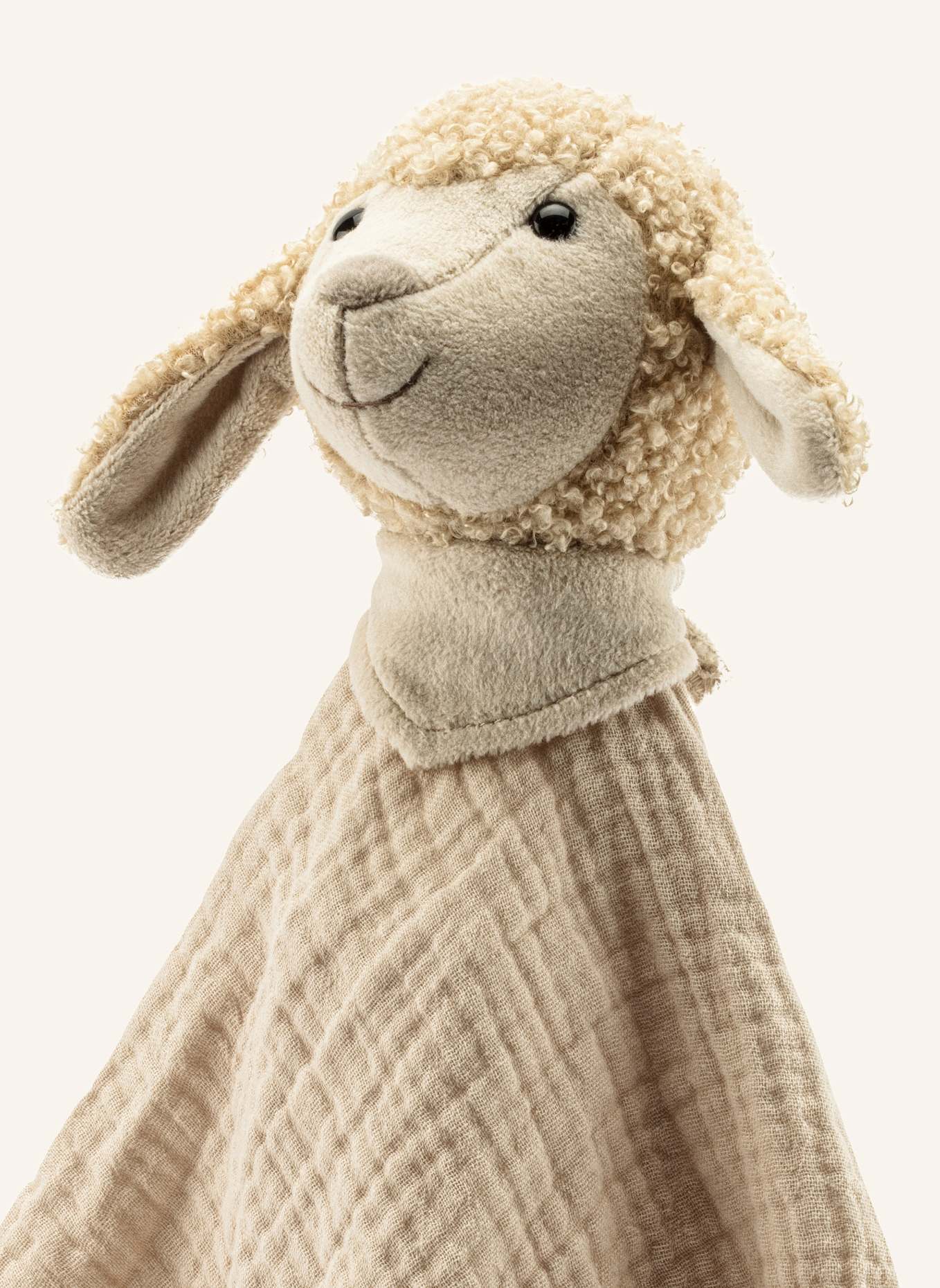 Sterntaler Schmusetuch L SCHAF Flocke: BEIGE