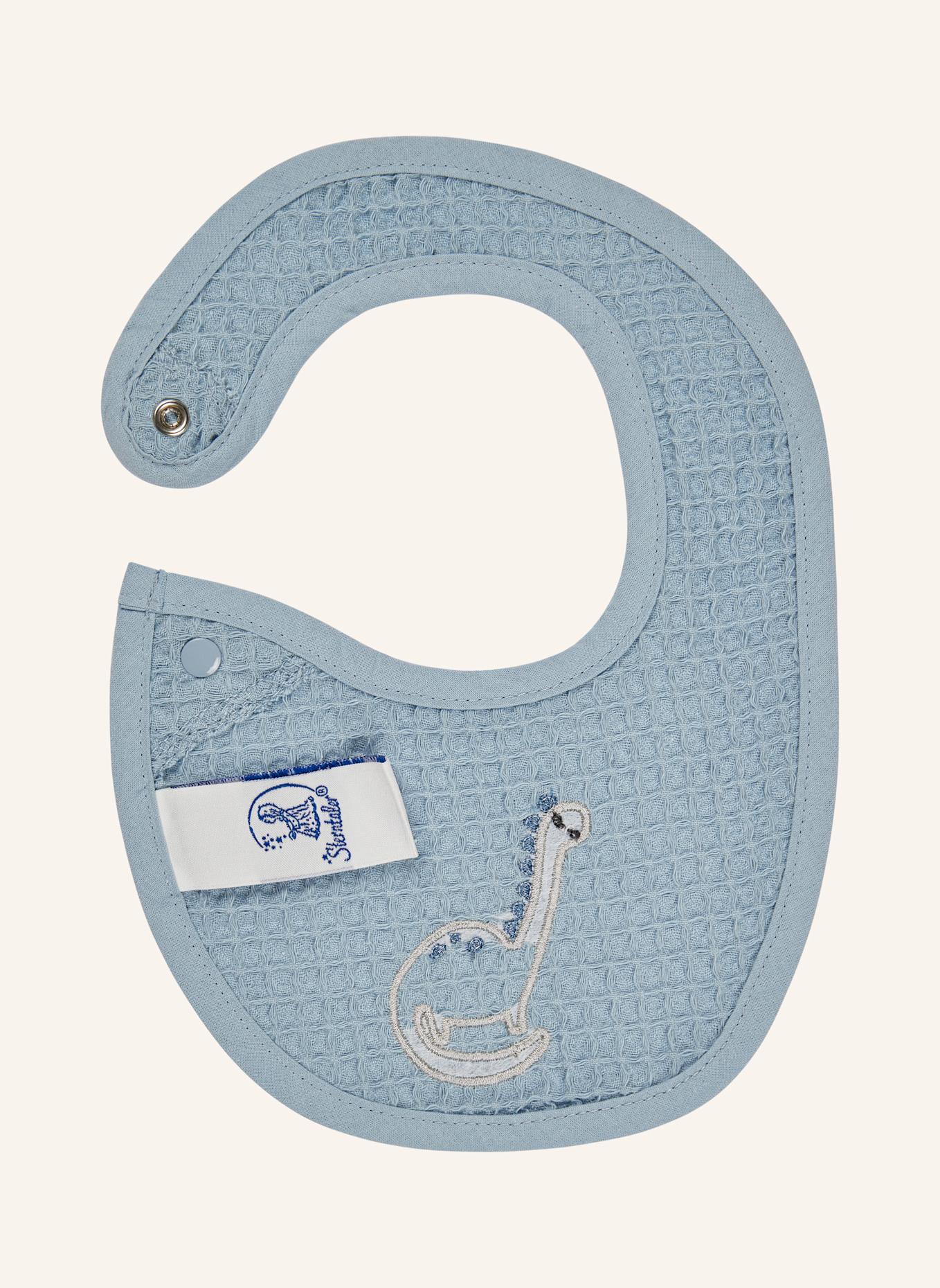Sterntaler Lätzchen 2er Pack DINO Rexi: BLAU