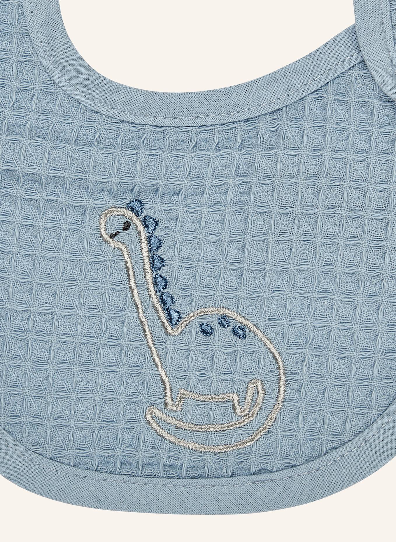 Sterntaler Lätzchen 2er Pack DINO Rexi: BLAU