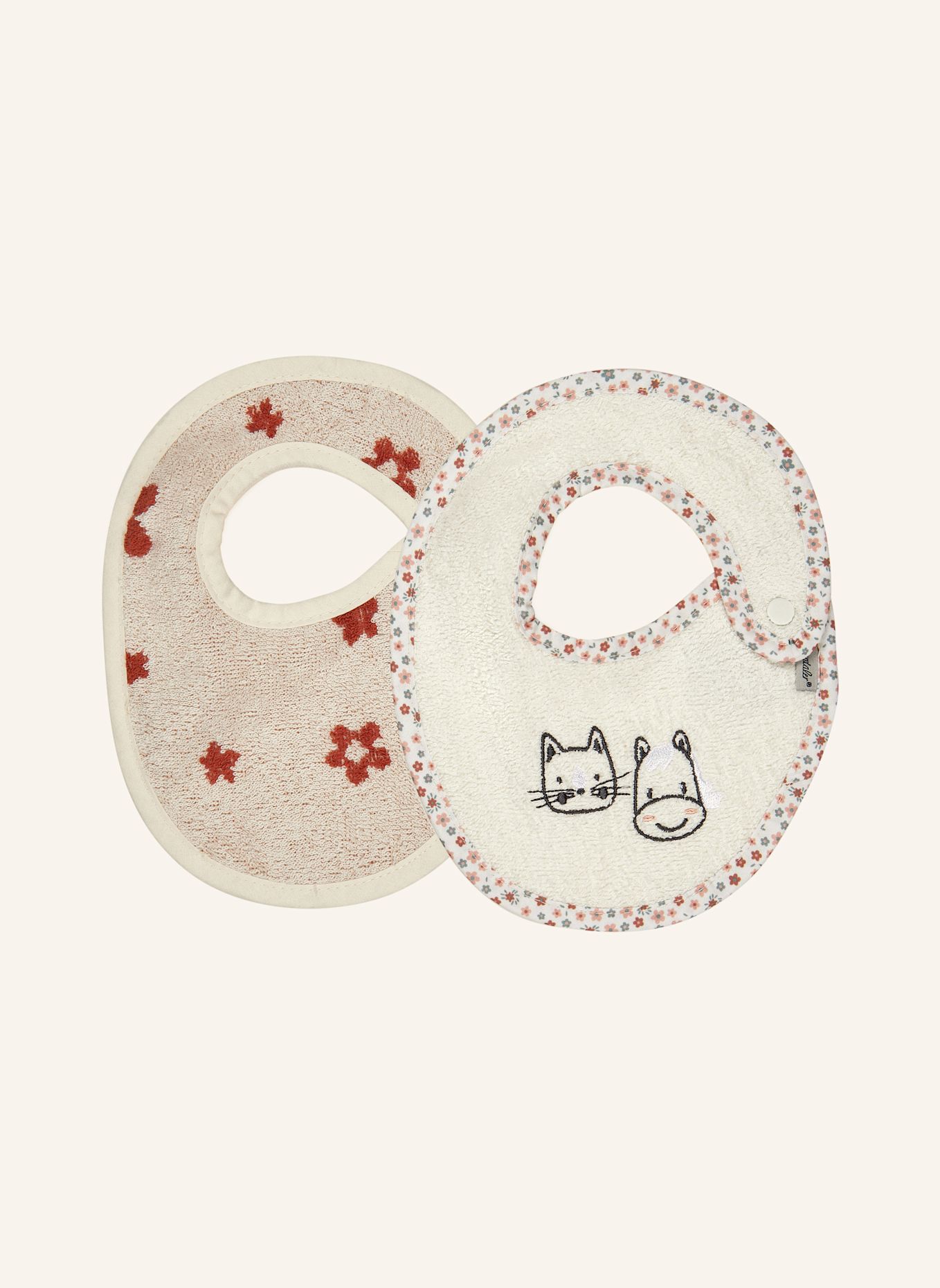 Sterntaler Lätzchen 2er Pack BAUERNHOF: BEIGE