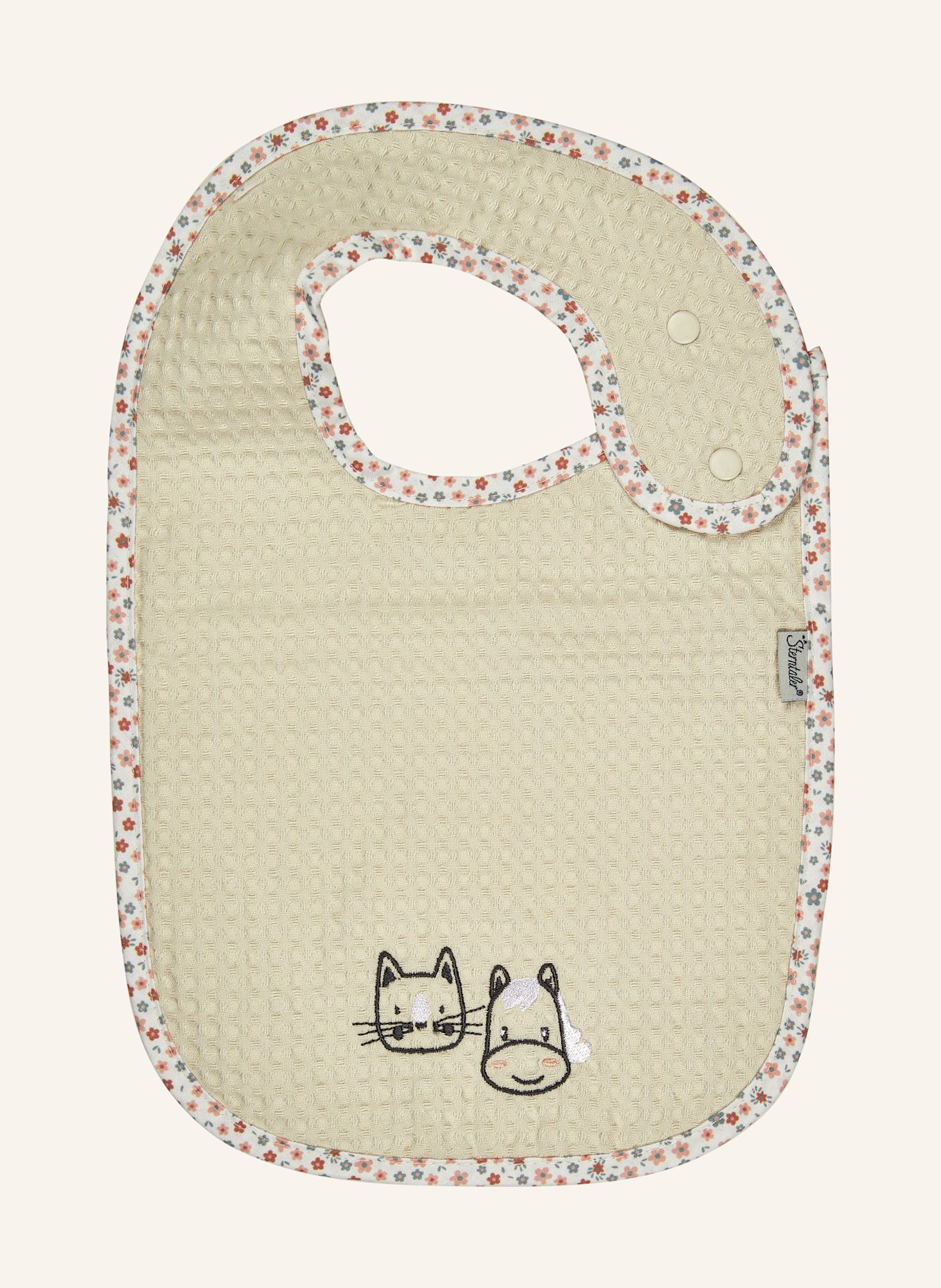 Sterntaler Lätzchen Einlage BAUERNHOF: BEIGE