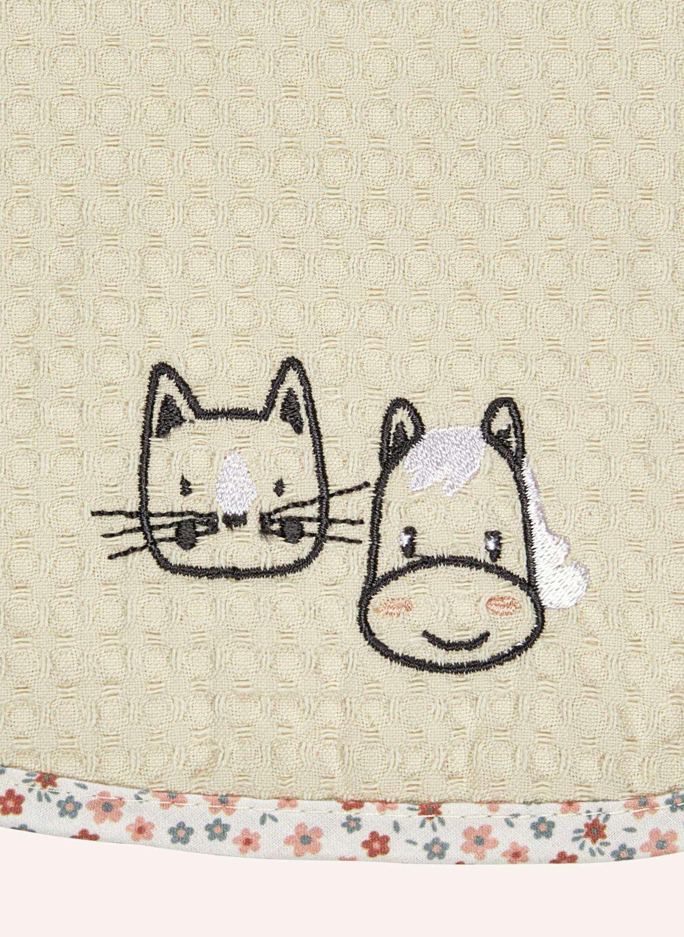 Sterntaler Lätzchen Einlage BAUERNHOF: BEIGE