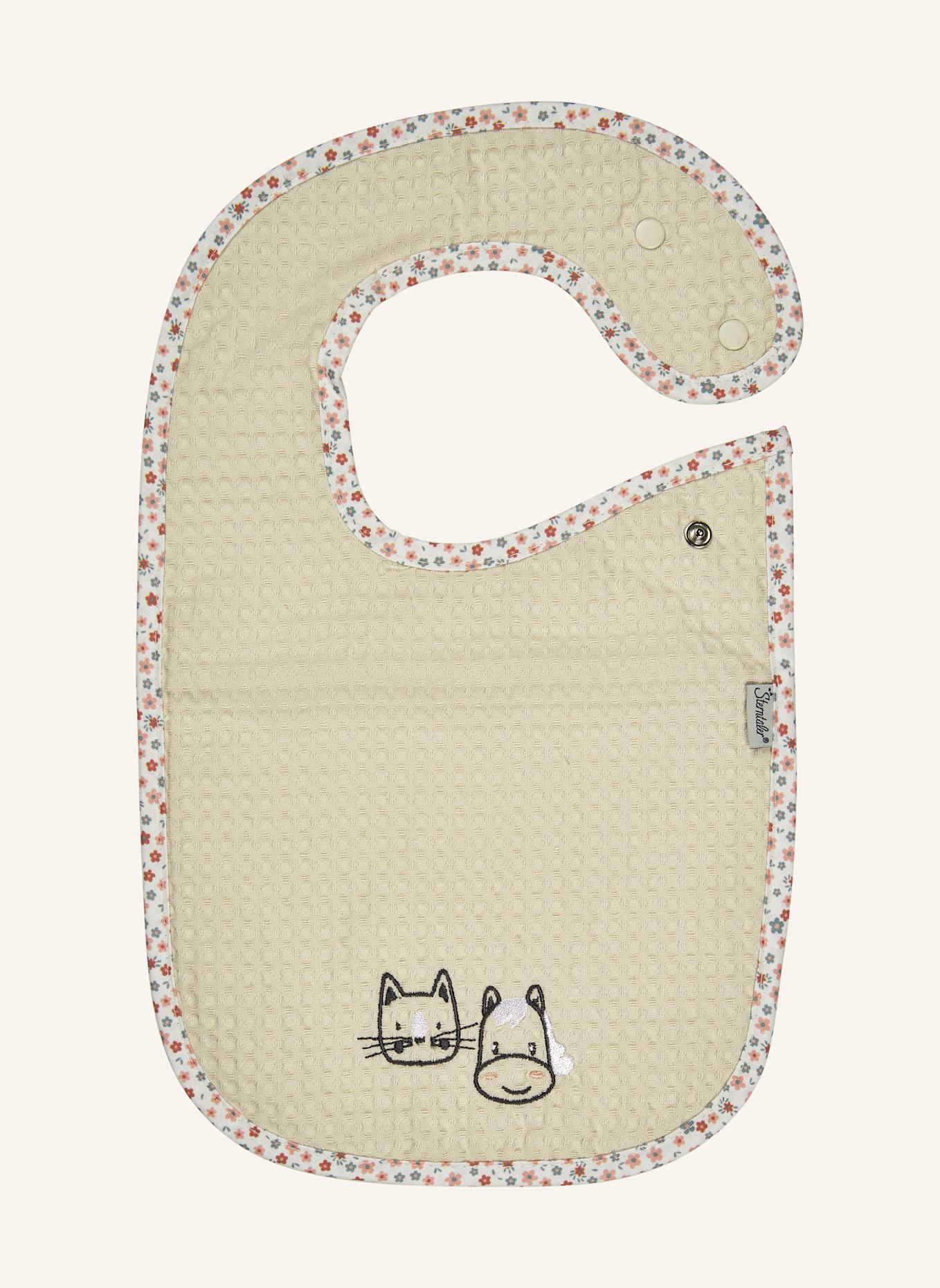 Sterntaler Lätzchen Einlage BAUERNHOF: BEIGE