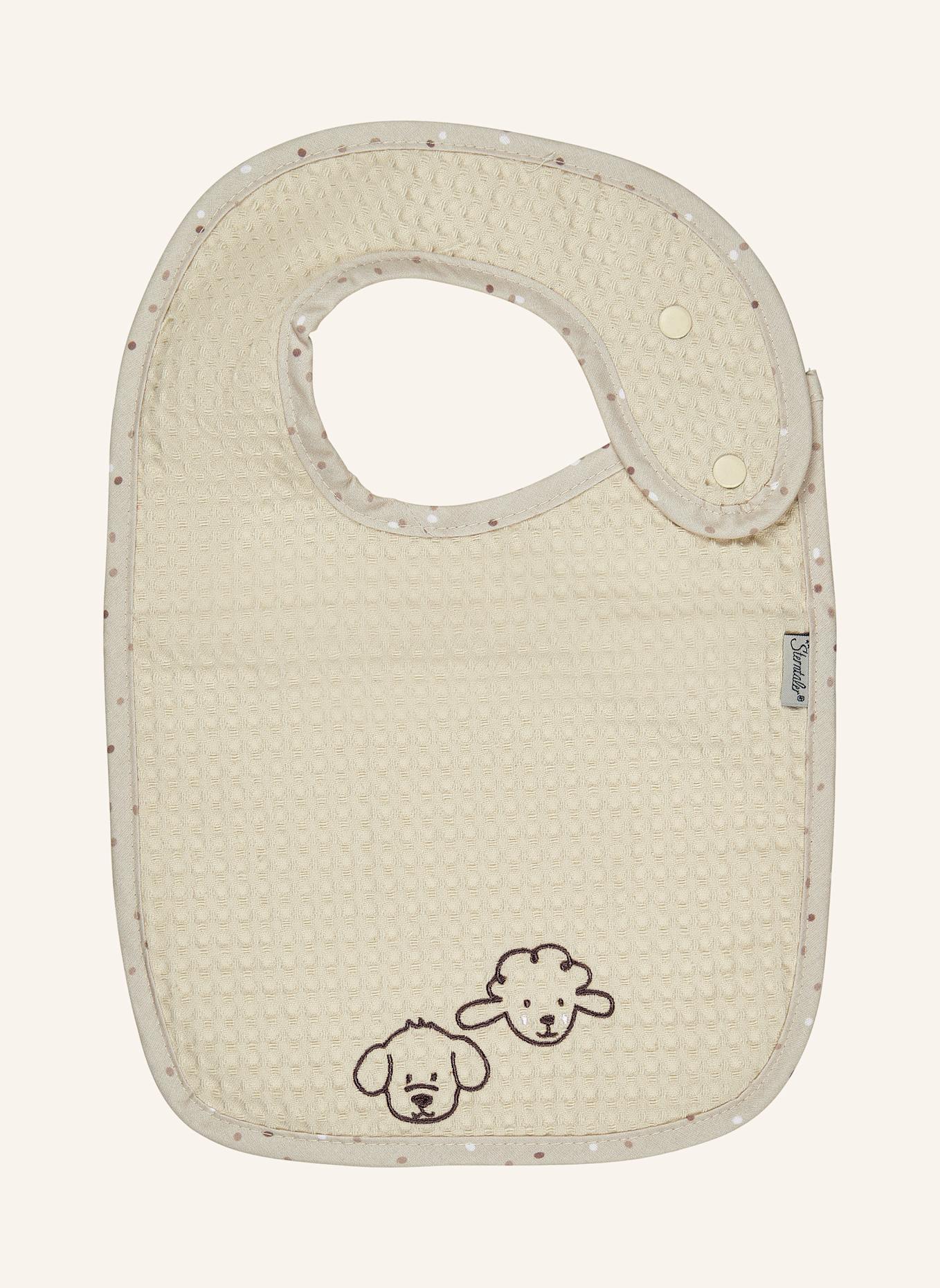 Sterntaler Lätzchen Einlage BAUERNHOF: BEIGE