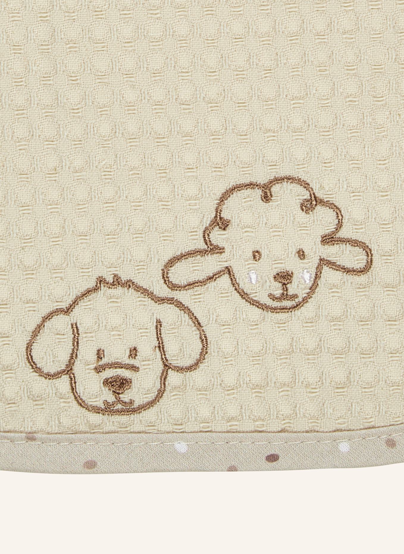 Sterntaler Lätzchen Einlage BAUERNHOF: BEIGE