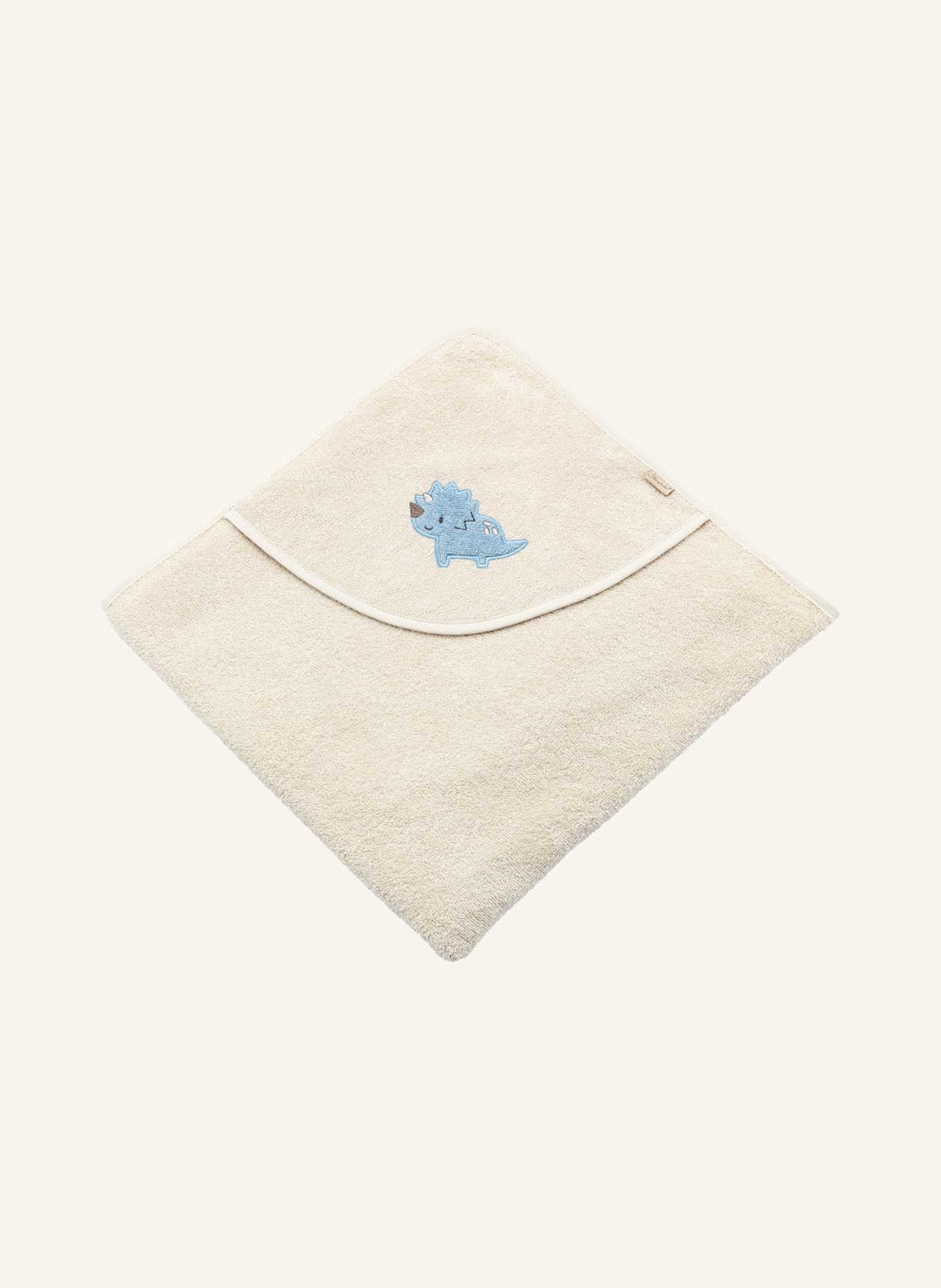 Sterntaler Kapuzenbadetuch 80x80 Rexi: BEIGE