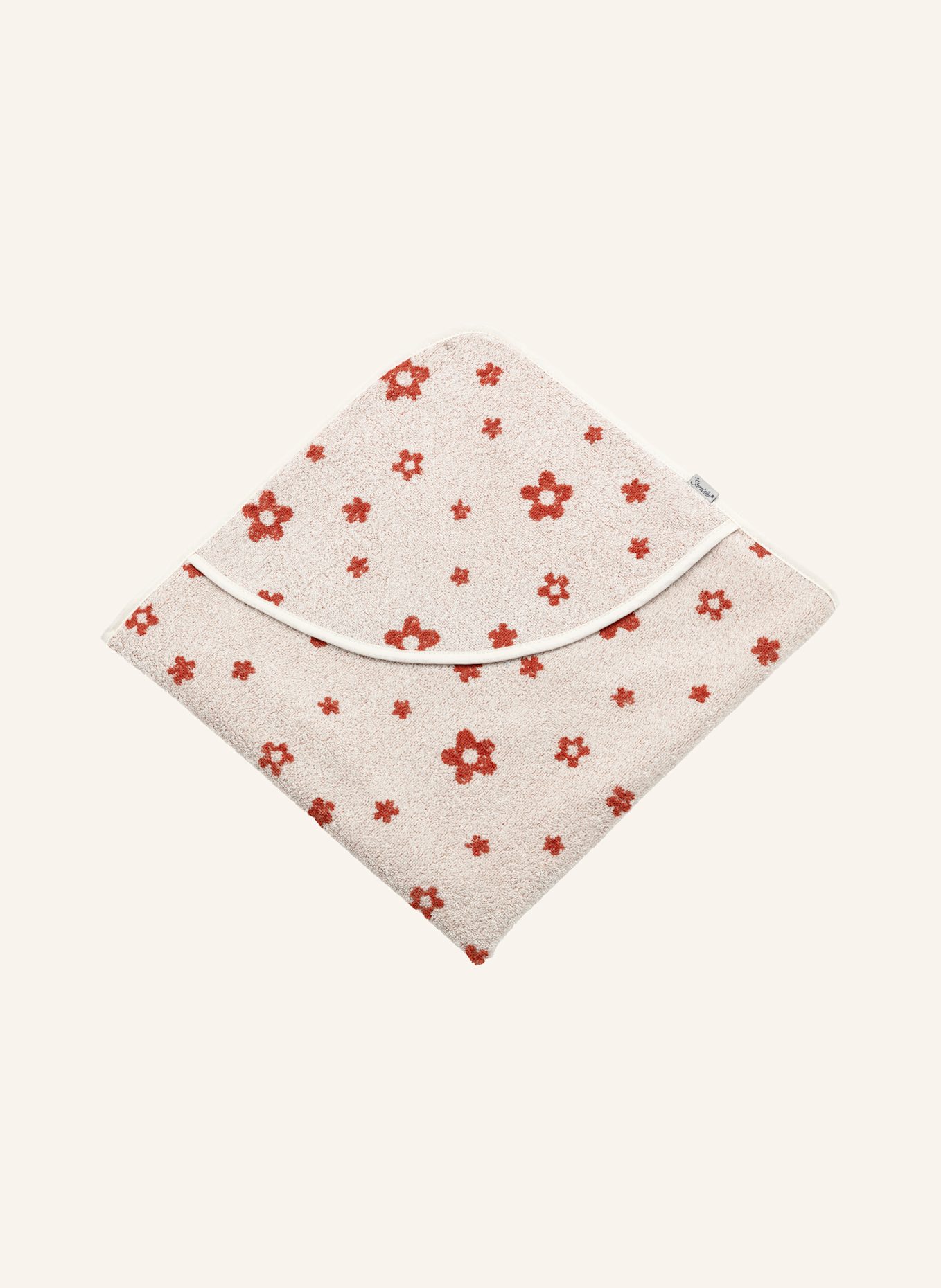 Sterntaler Kapuzenbadetuch 80x80 Sunny: BEIGE