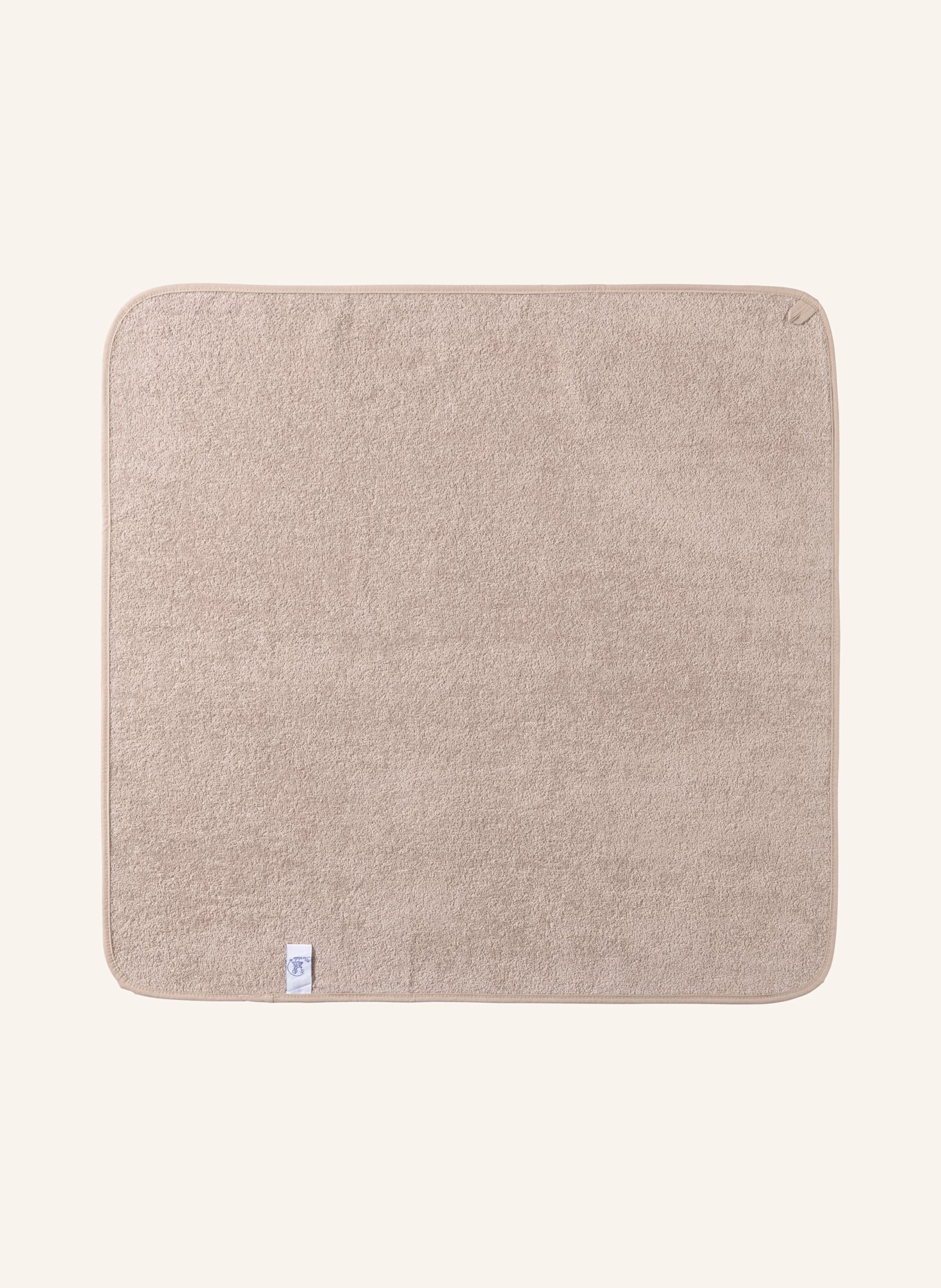 Sterntaler Kapuzenbadetuch 80x80 Flocke: BEIGE