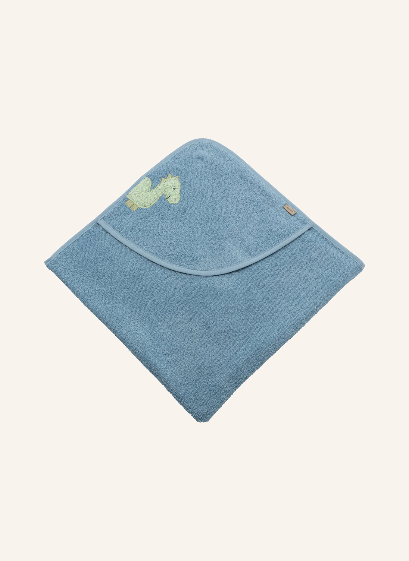 Sterntaler Kapuzenbadetuch 80x80 Rexi: BLAU