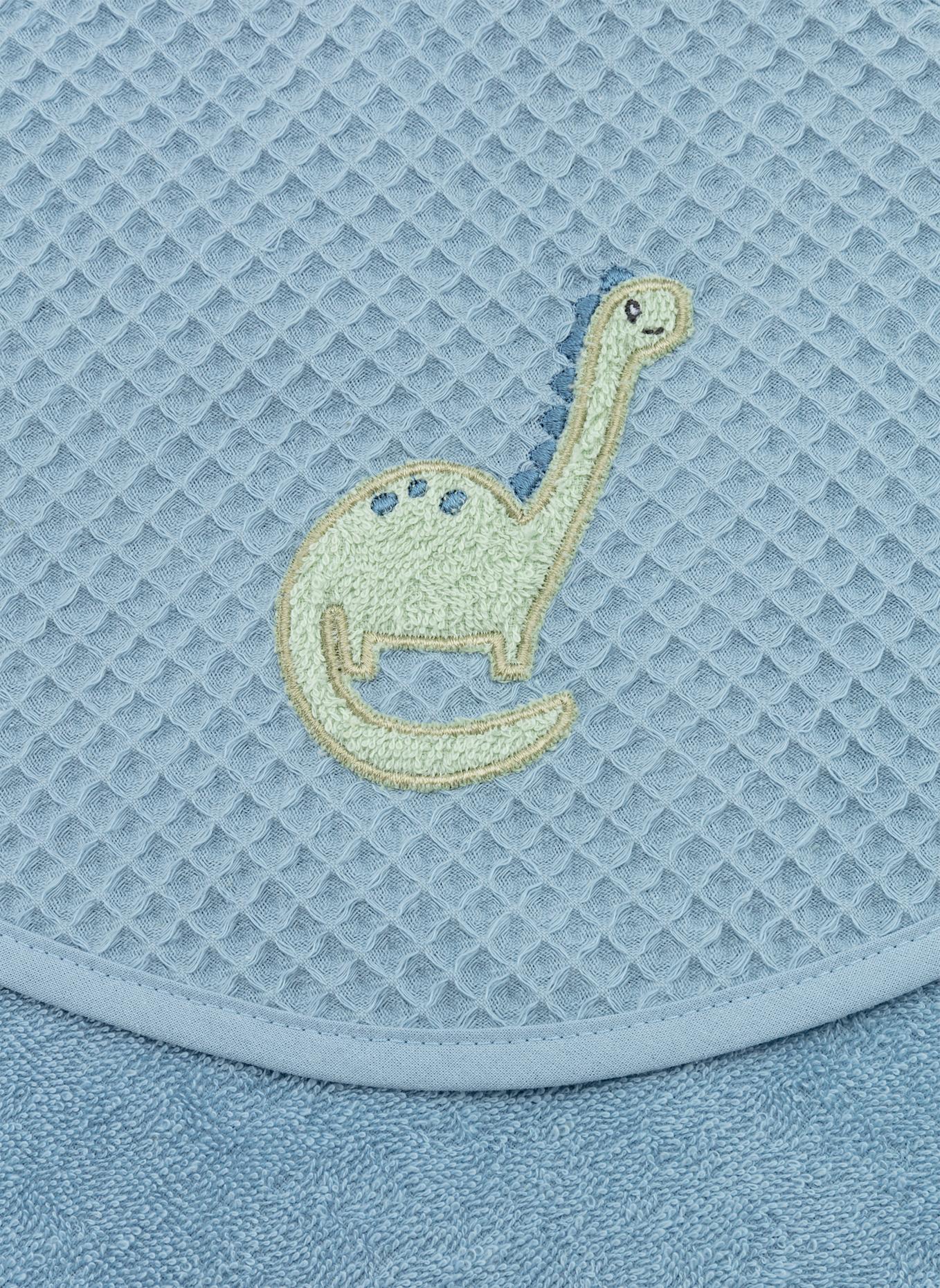 Sterntaler Kapuzenbadetuch 100x100 Rexi: BLAU