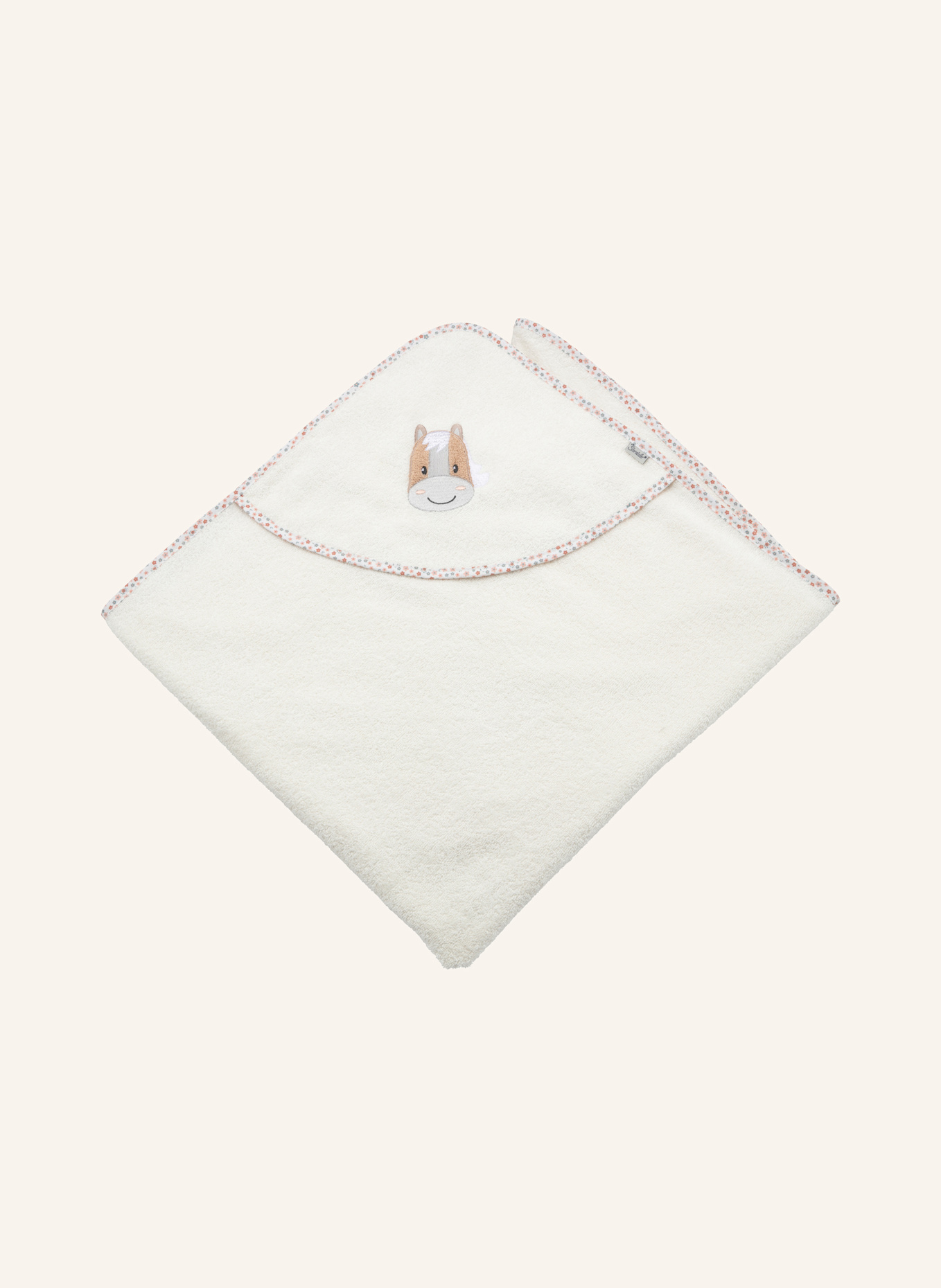 Sterntaler Kapuzenbadetuch 100x100 Sunny: BEIGE