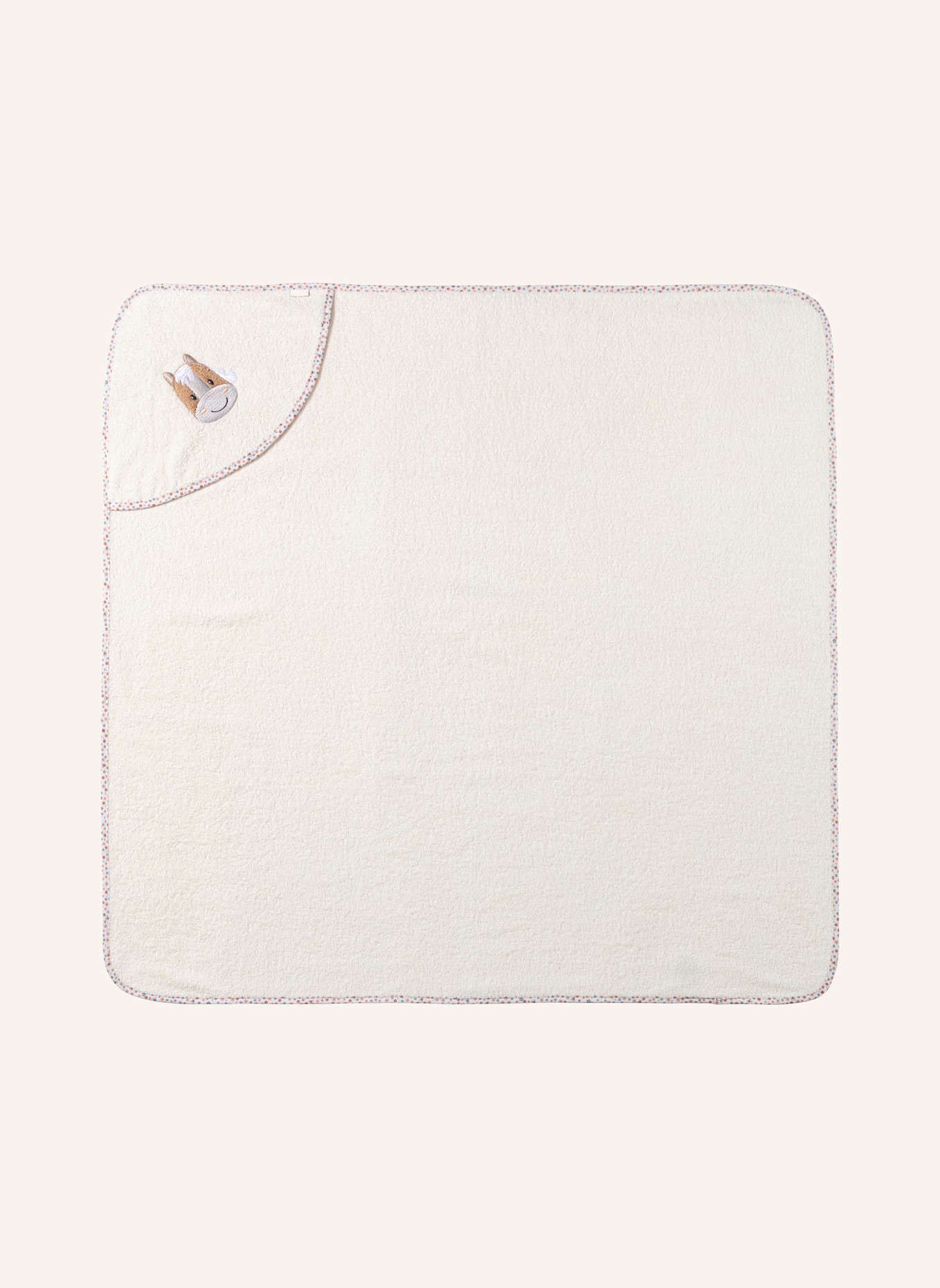 Sterntaler Kapuzenbadetuch 100x100 Sunny: BEIGE