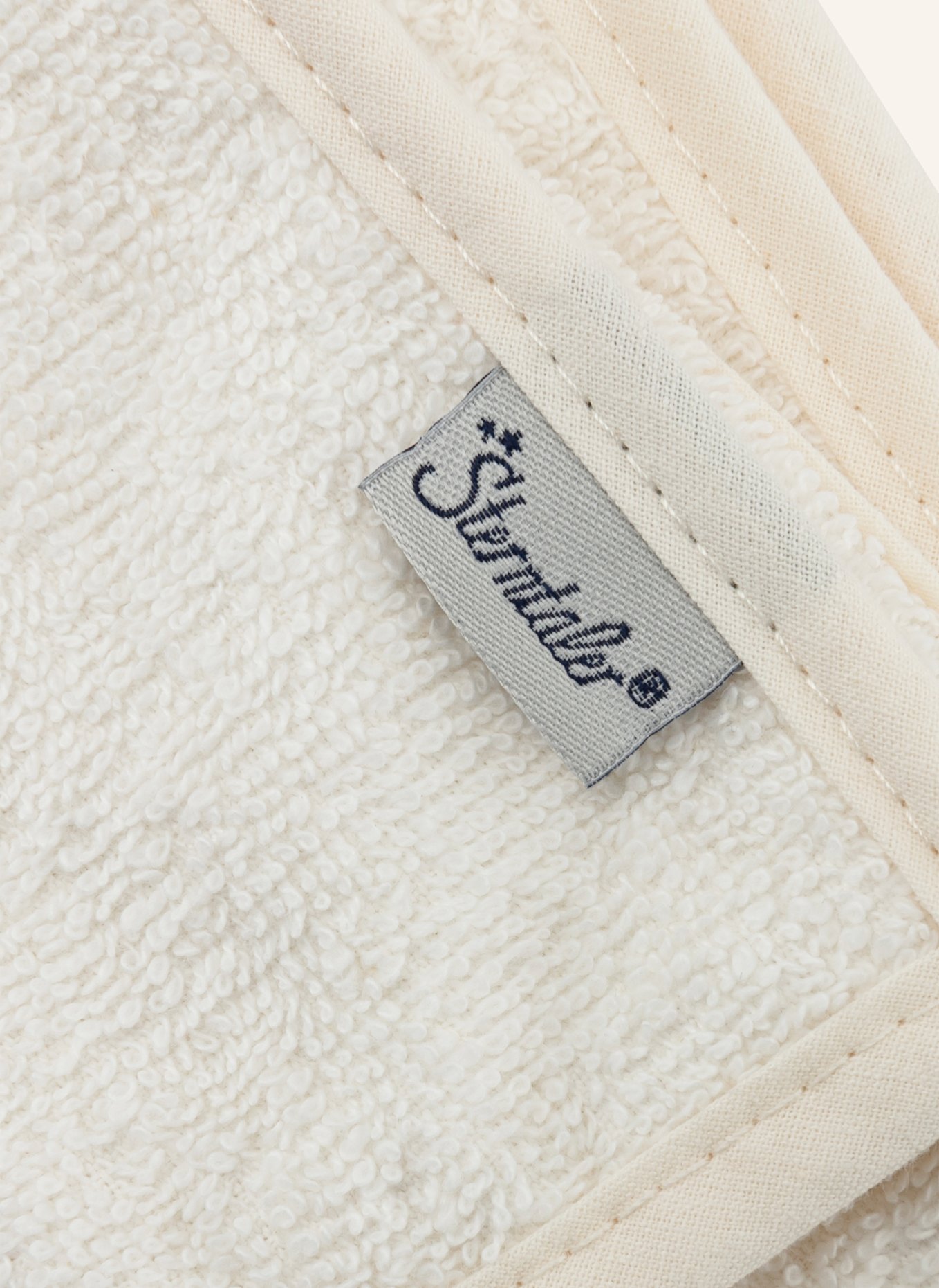 Sterntaler Kapuzenbadetuch 100x100 Flocke: BEIGE