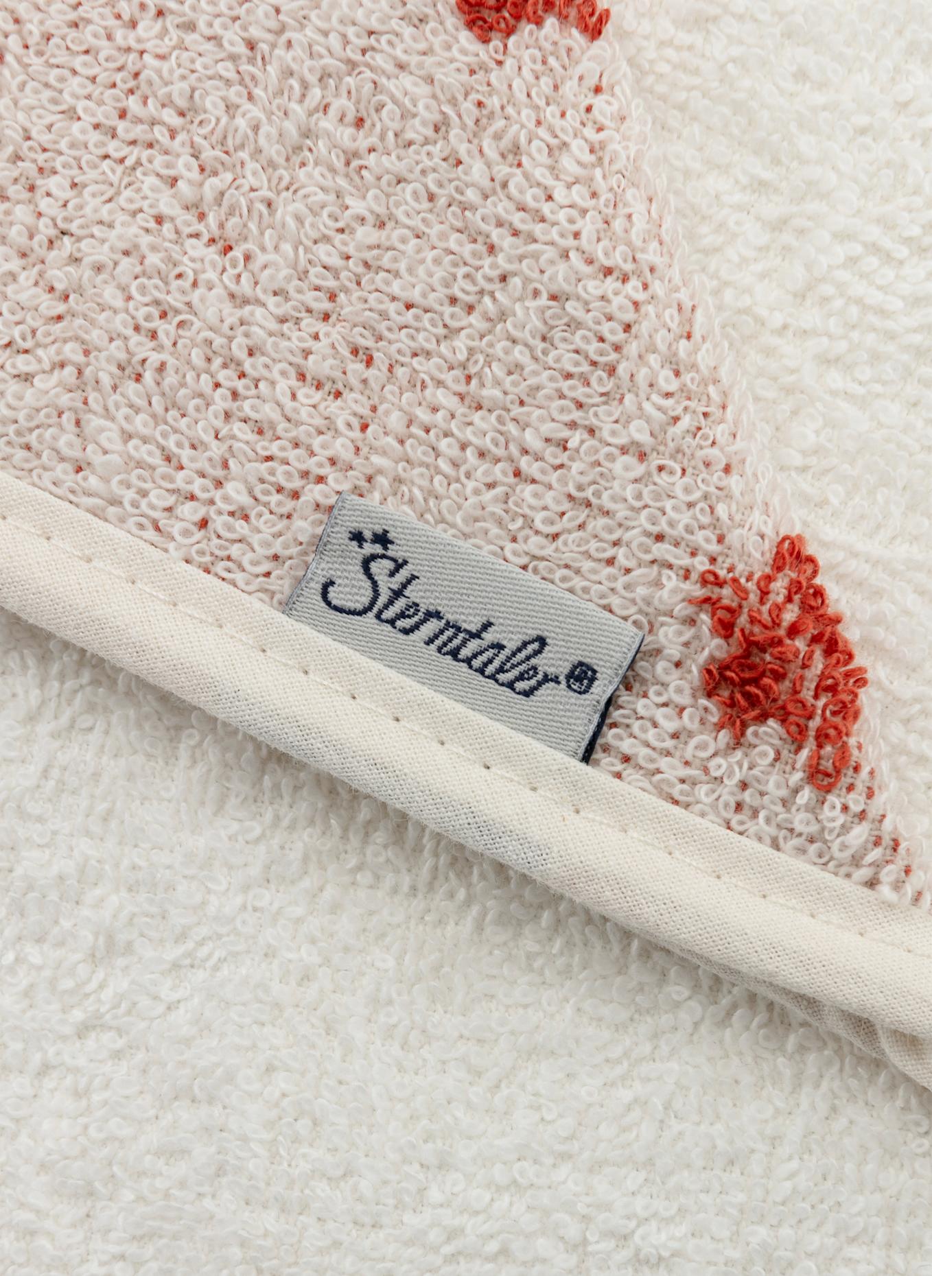 Sterntaler Kapuzenbadetuch 100x70 BAUERNHOF: BEIGE