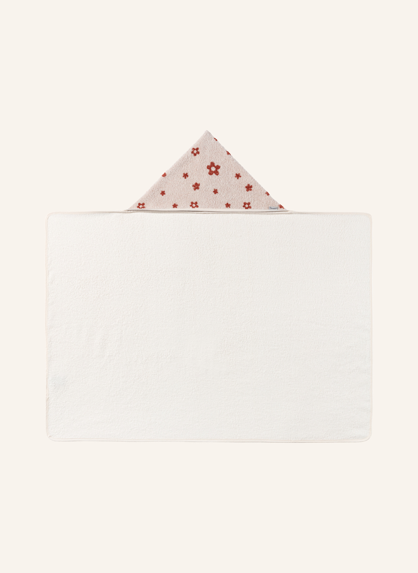 Sterntaler Kapuzenbadetuch 100x70 BAUERNHOF: BEIGE