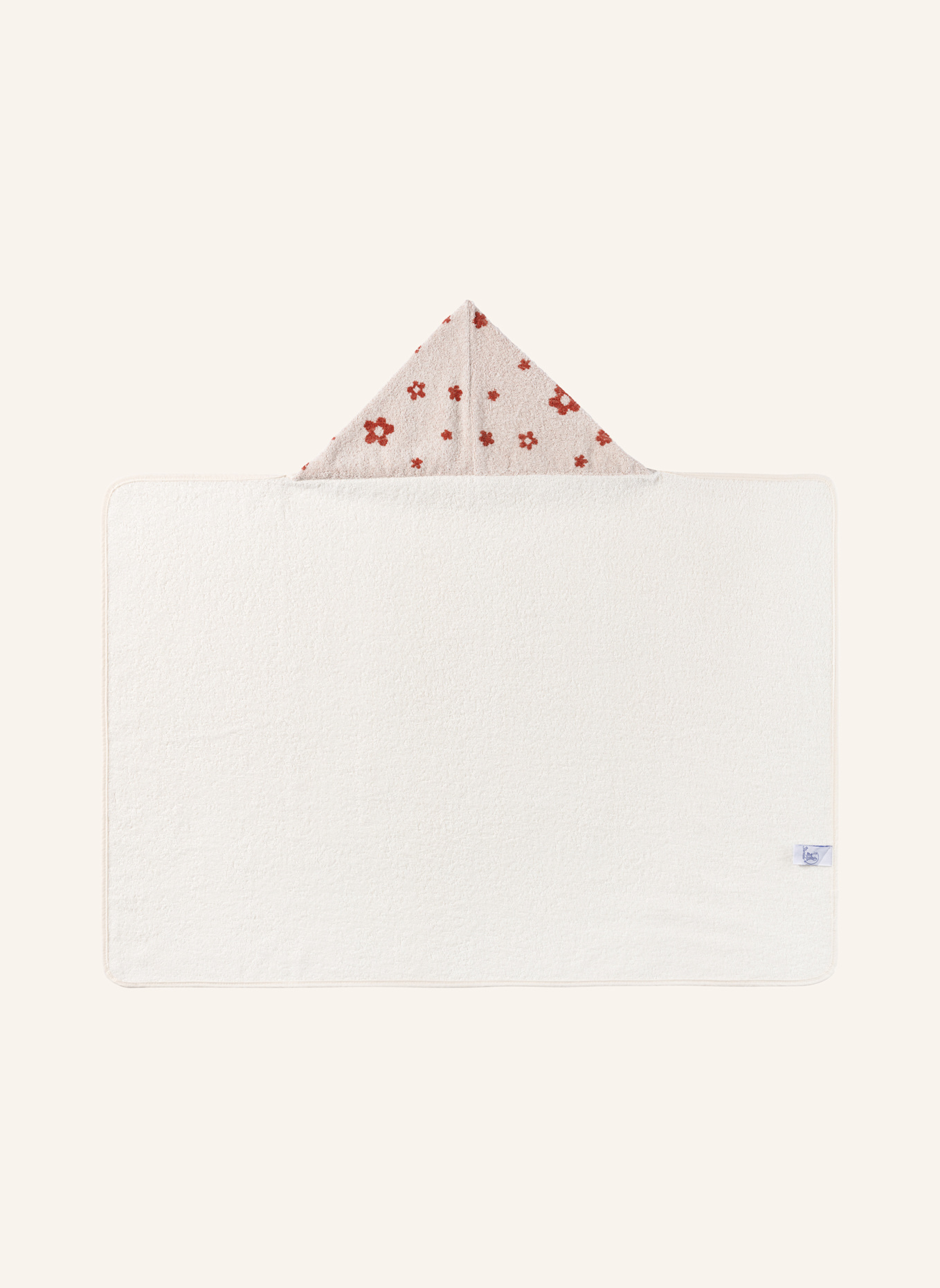 Sterntaler Kapuzenbadetuch 100x70 BAUERNHOF: BEIGE