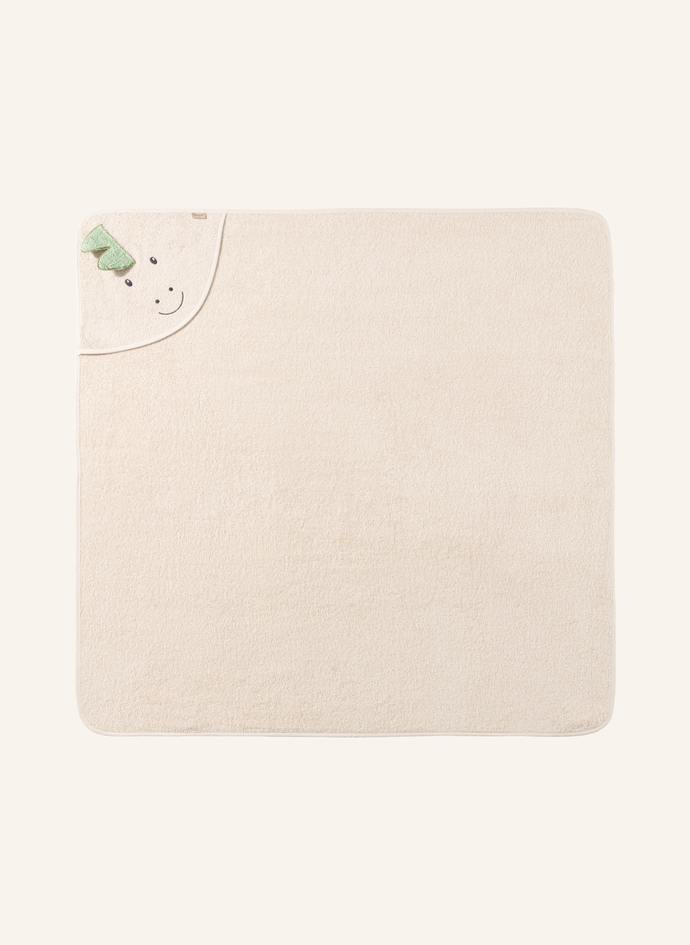 Sterntaler Kapuzenbadetuch 100x100 Rexi: BEIGE