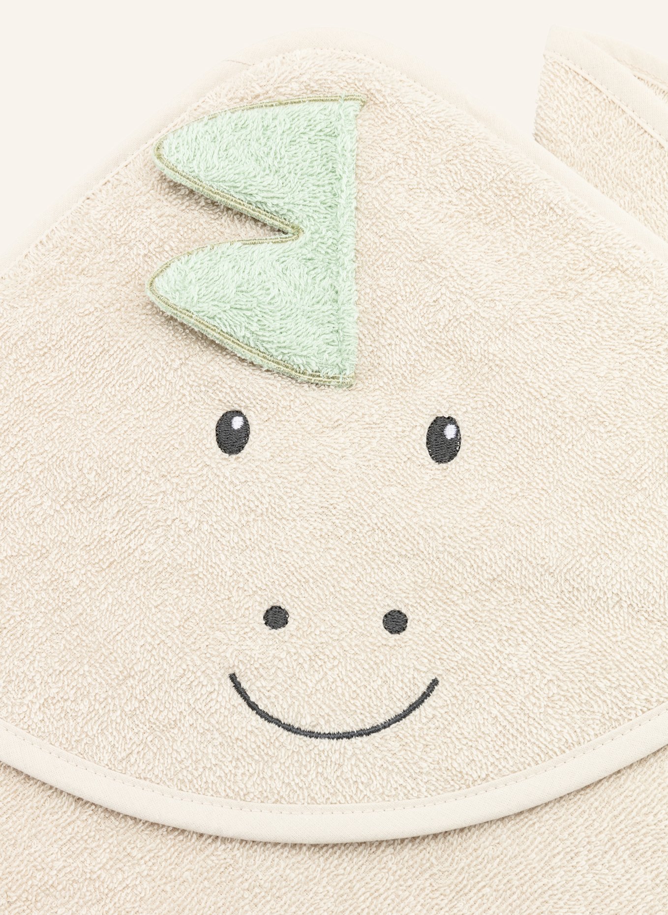 Sterntaler Kapuzenbadetuch 100x100 Rexi: BEIGE