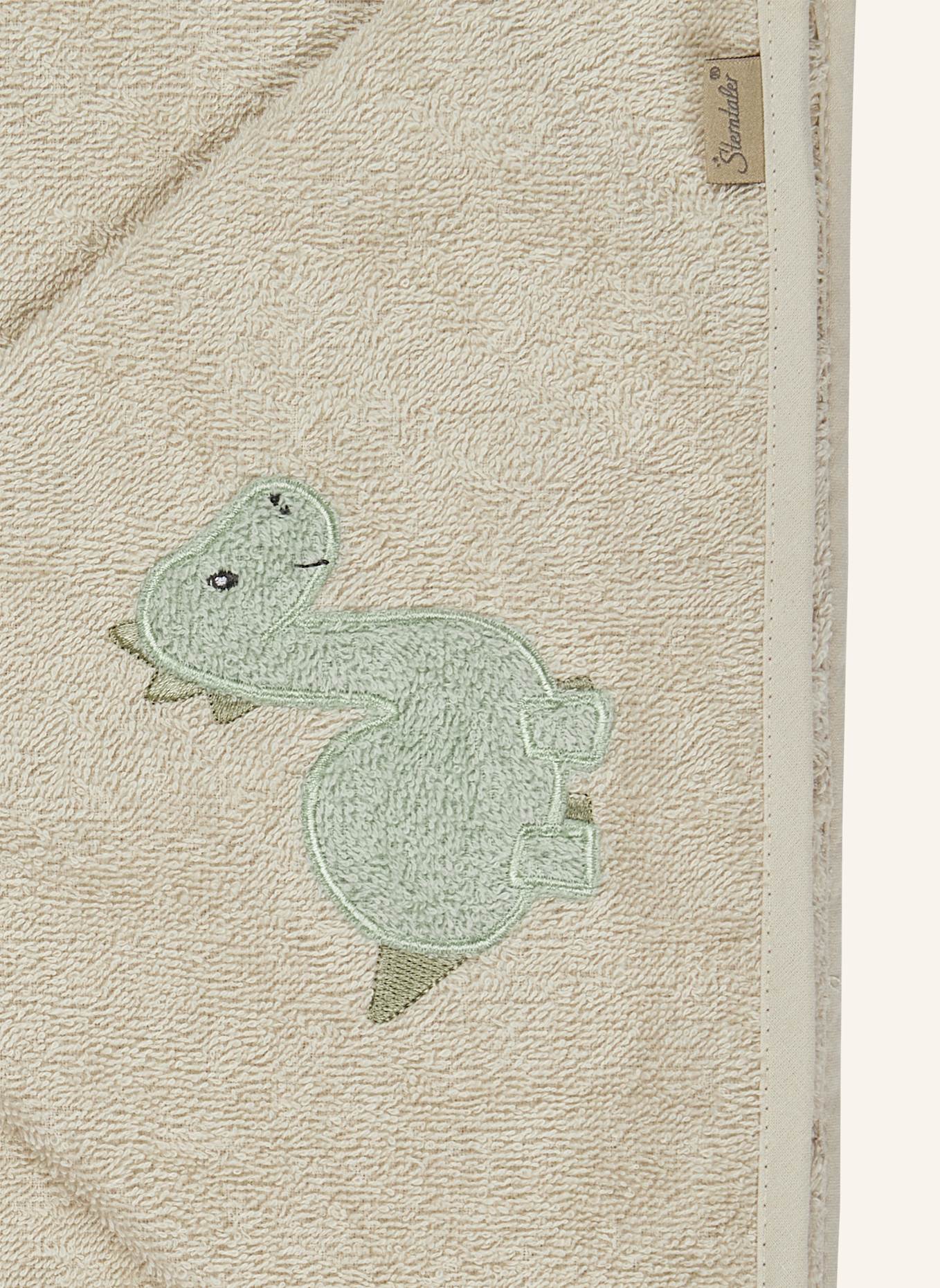 Sterntaler Kapuzenbadetuch 100x70 Rexi: BEIGE