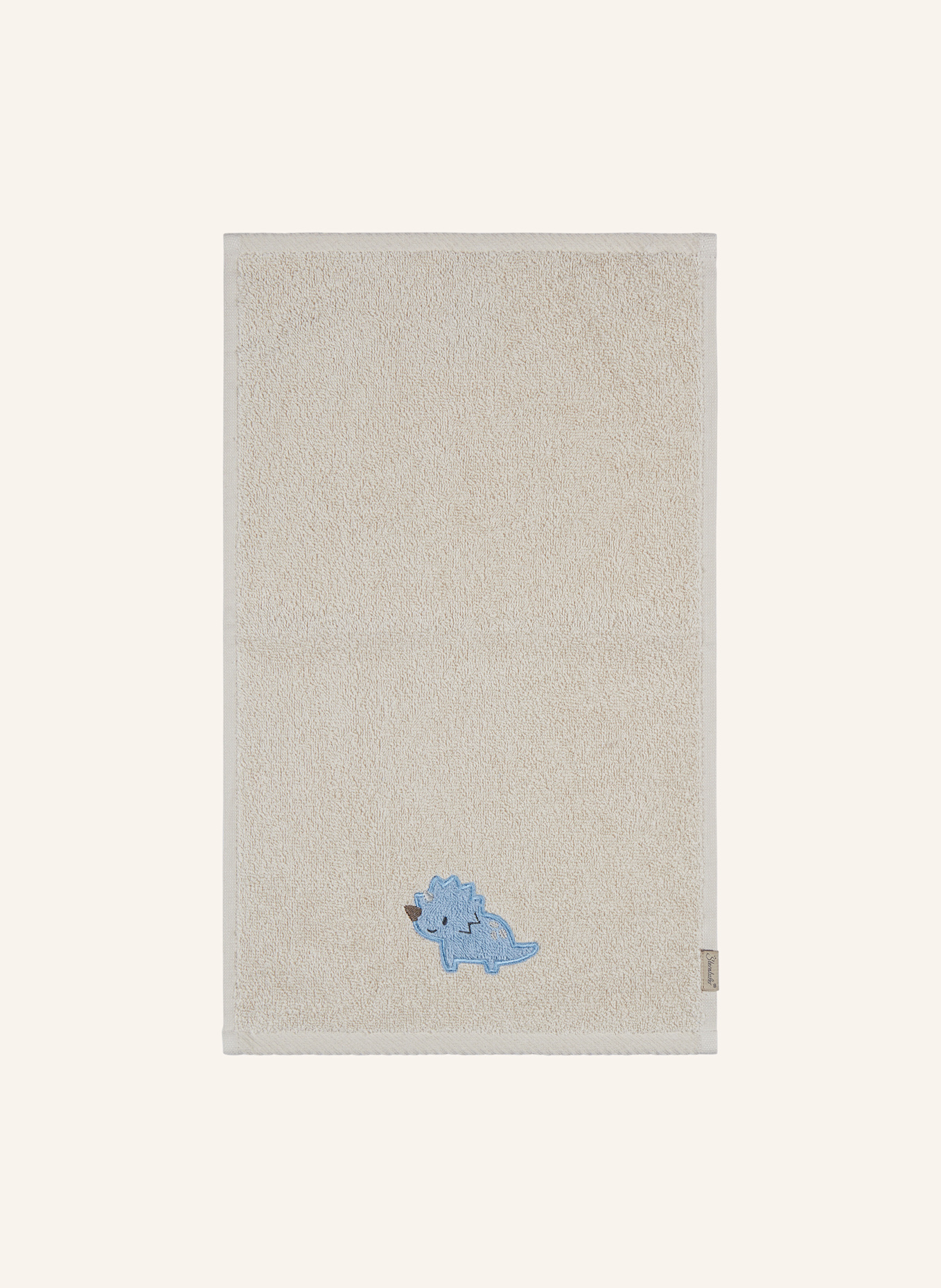 Sterntaler Kinderhandtuch 2er DINO Rexi: BLAU