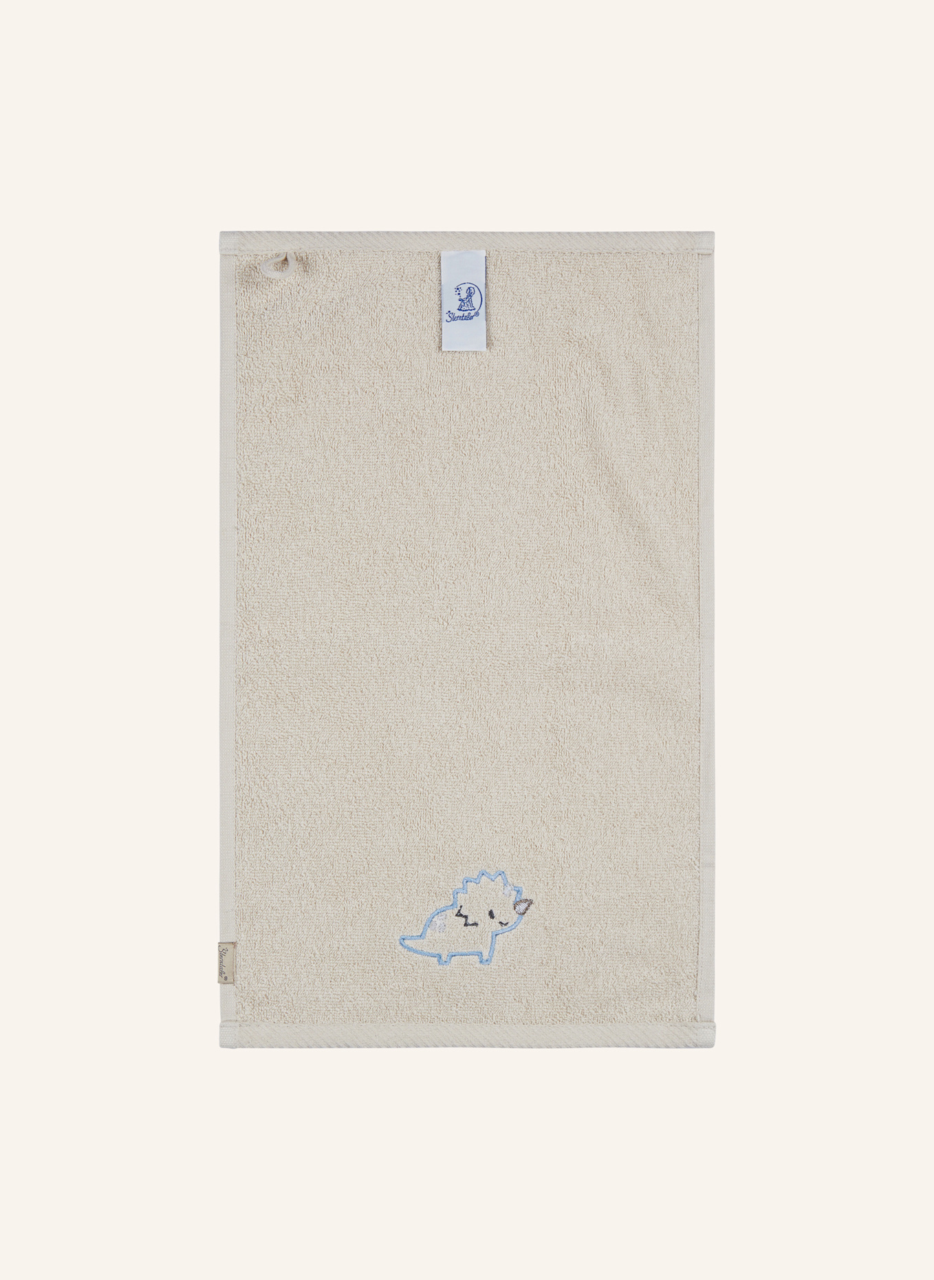 Sterntaler Kinderhandtuch 2er DINO Rexi: BLAU