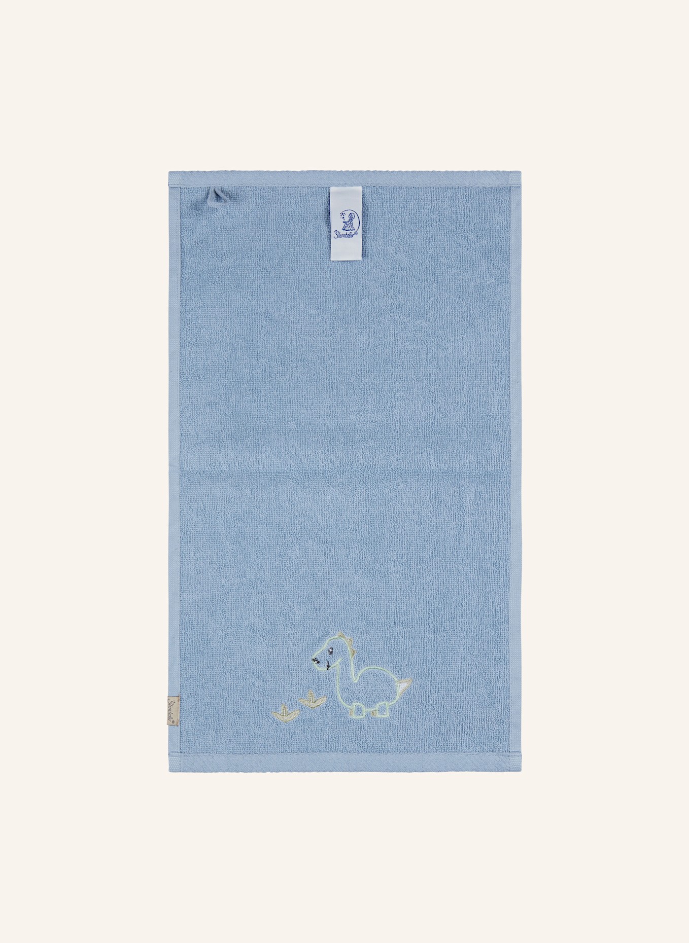 Sterntaler Kinderhandtuch 2er DINO Rexi: BLAU