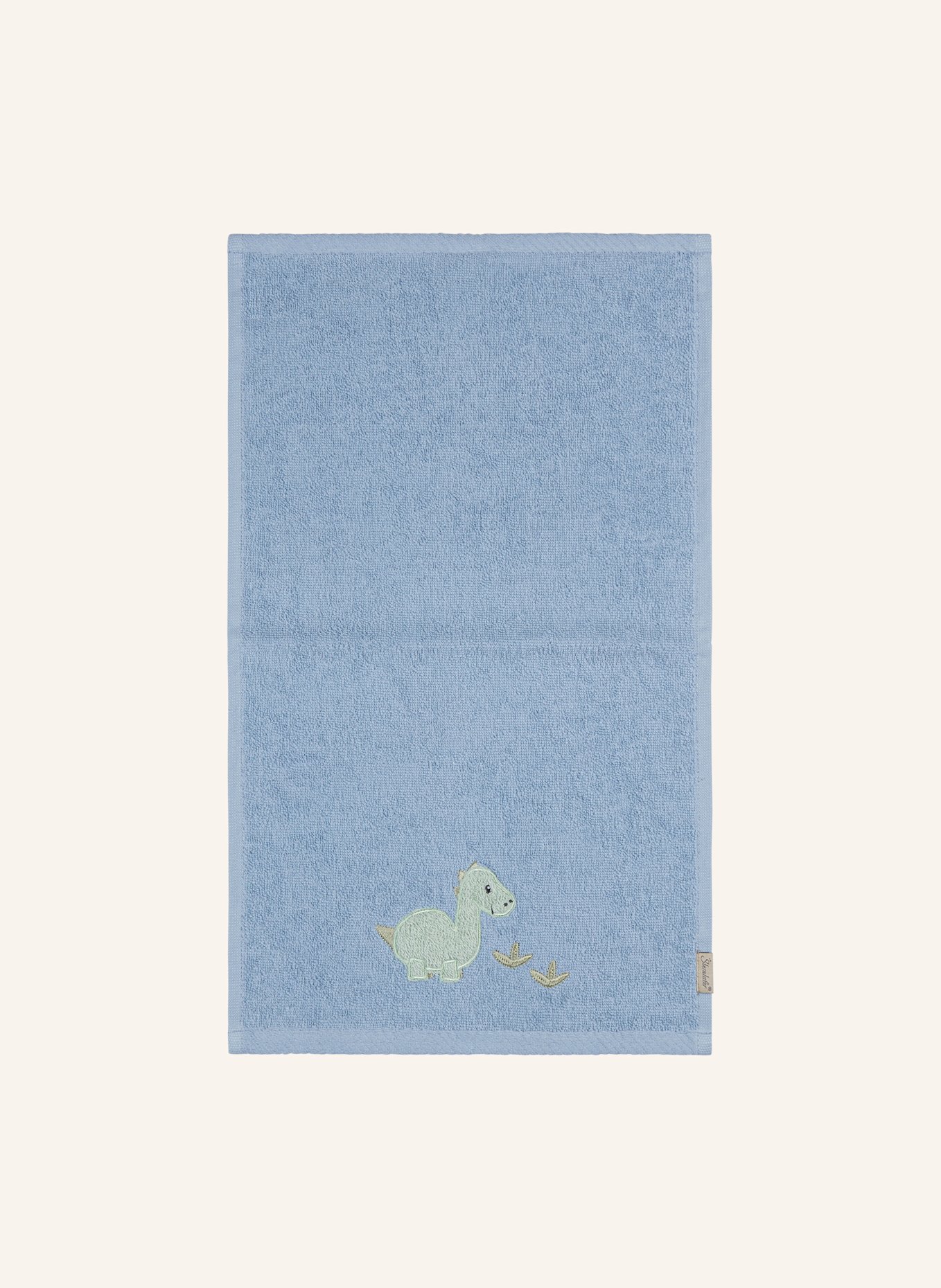 Sterntaler Kinderhandtuch 2er DINO Rexi: BLAU