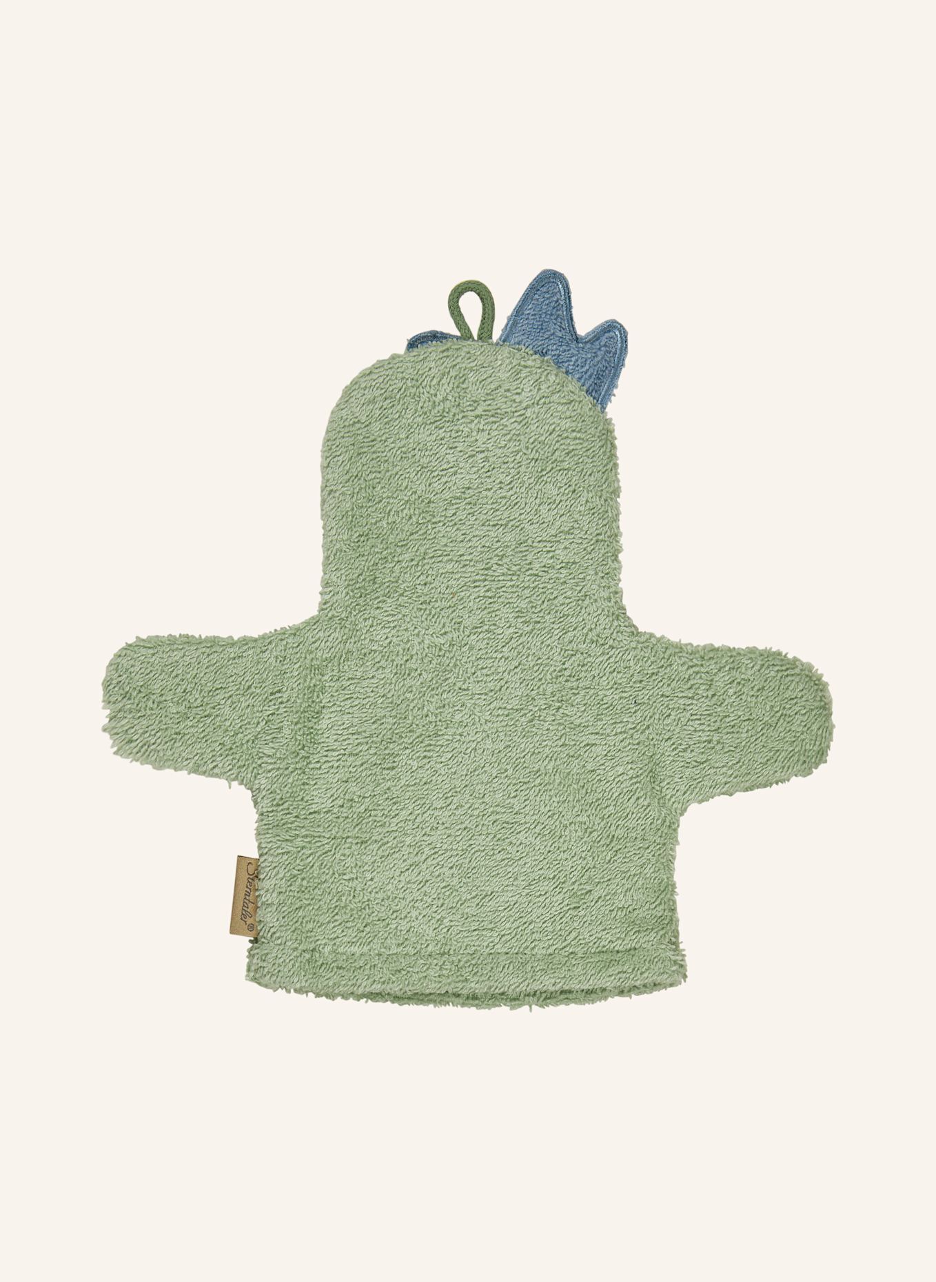 Sterntaler Waschhandschuh DINO Rexi: HELLGRÜN