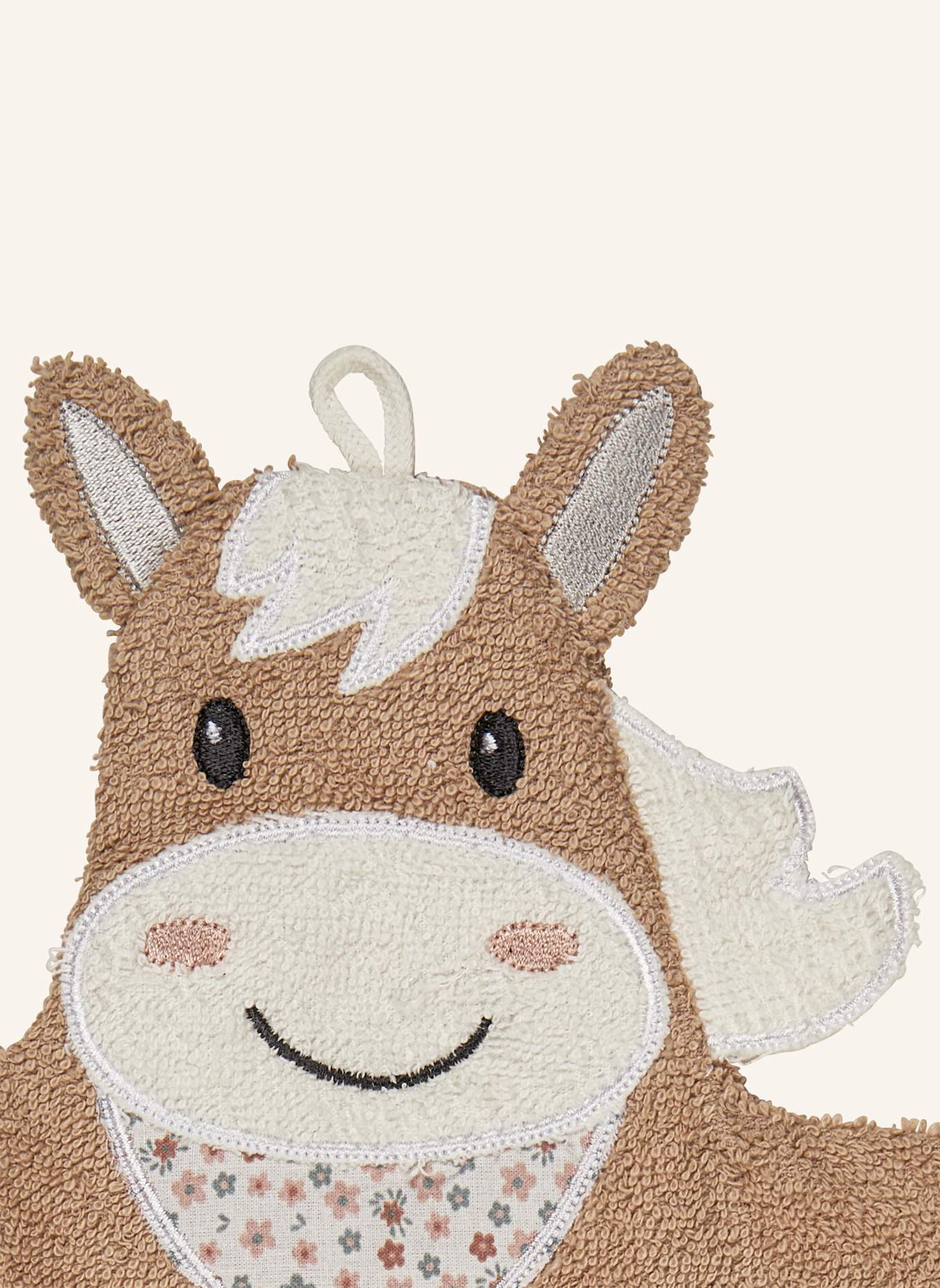 Sterntaler Waschhandschuh PFERD Sunny: BEIGE