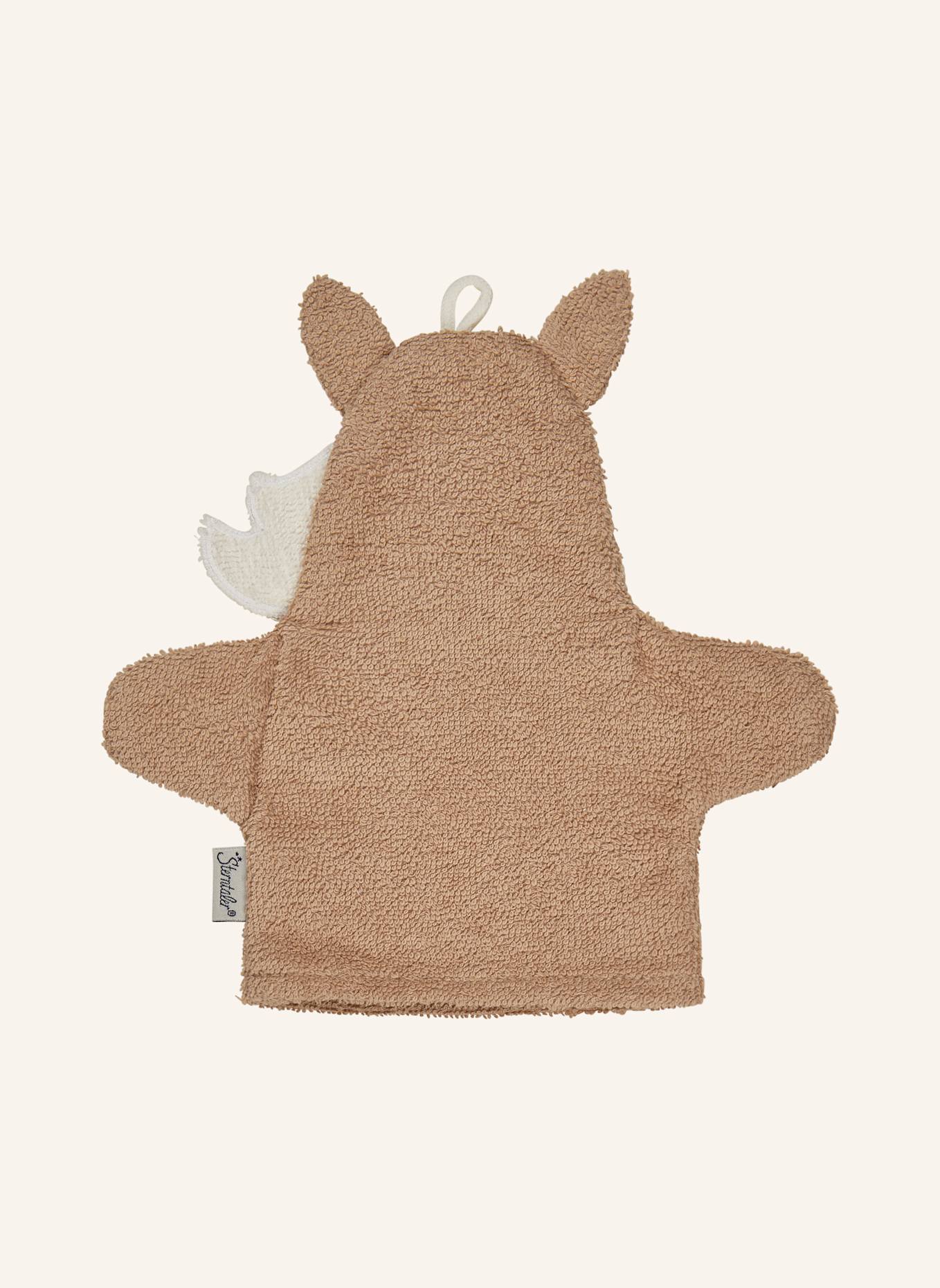 Sterntaler Waschhandschuh PFERD Sunny: BEIGE