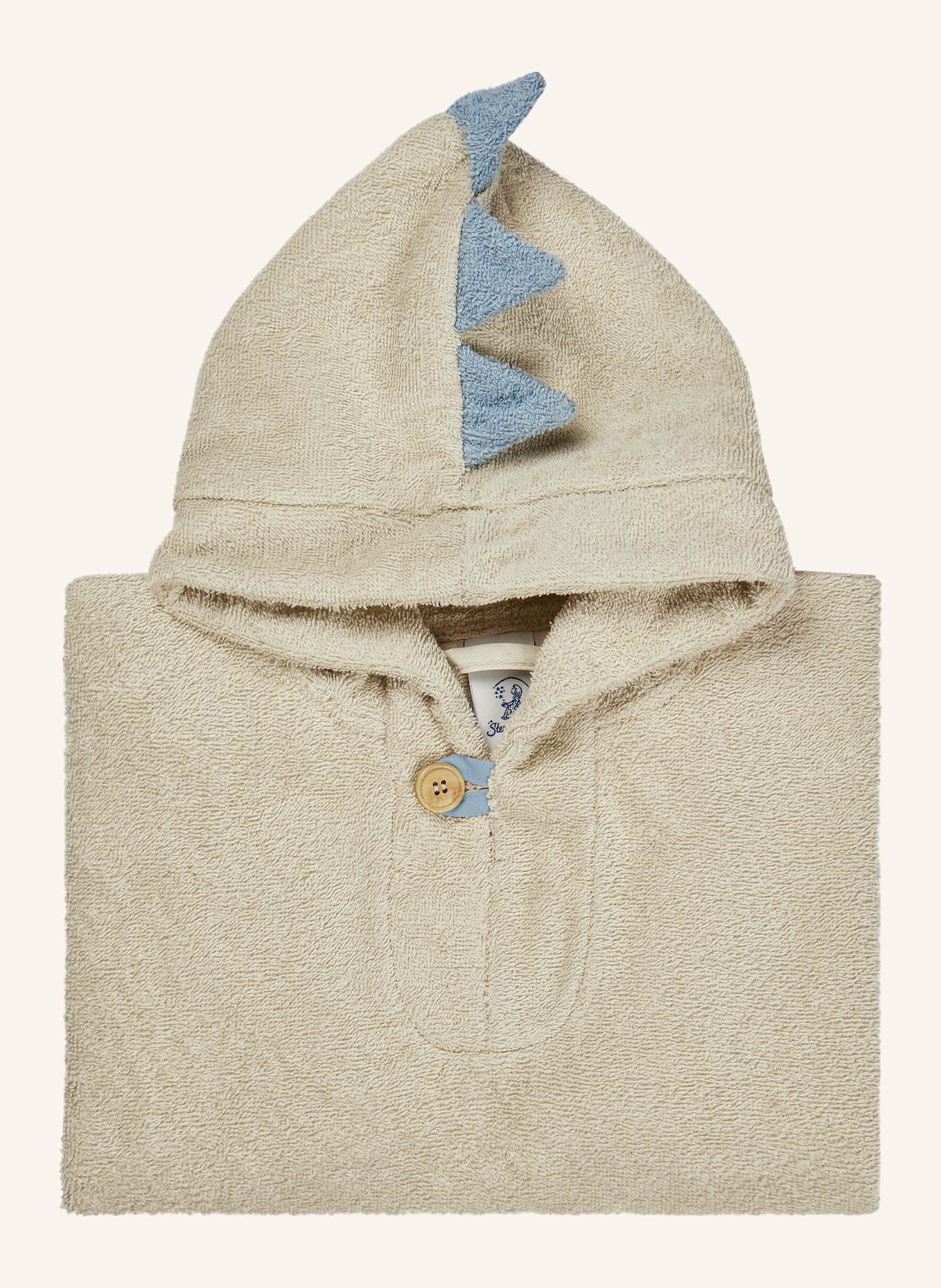 Sterntaler Poncho DINO Rexi: BEIGE