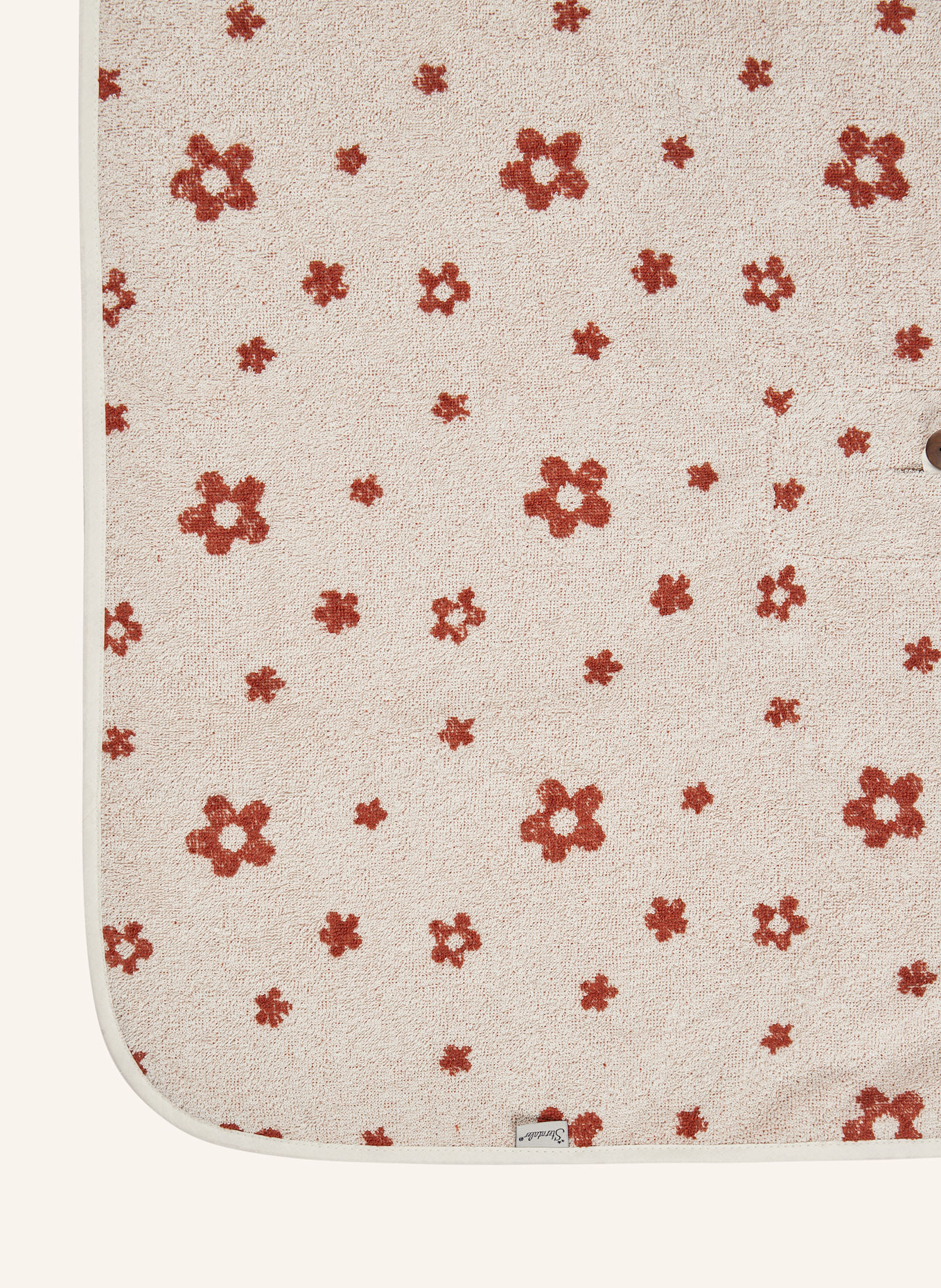 Sterntaler Poncho BAUERNHOF Blumen: BEIGE