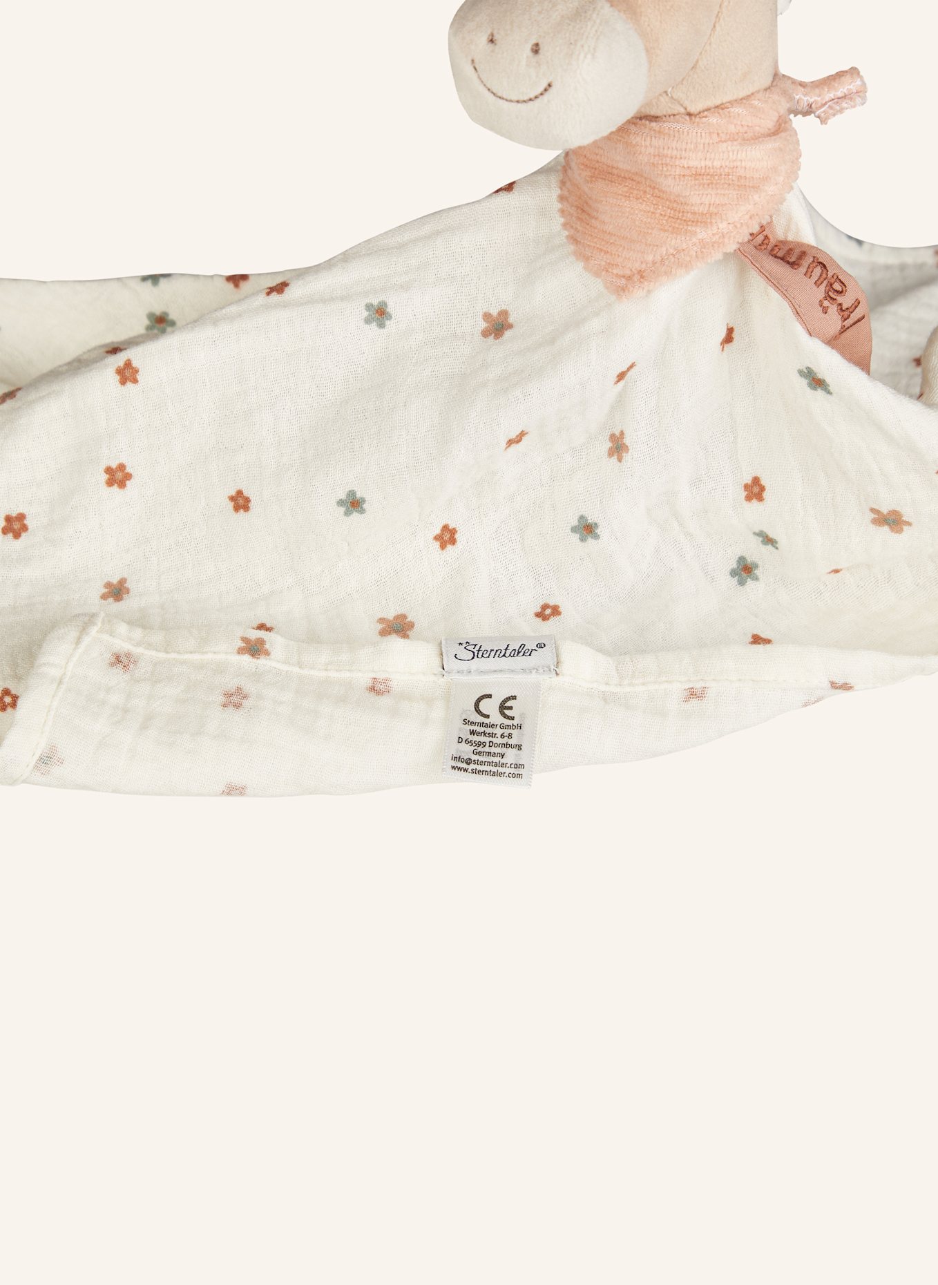 Sterntaler Schmusetuch Träumli PFERD Sunny: BEIGE