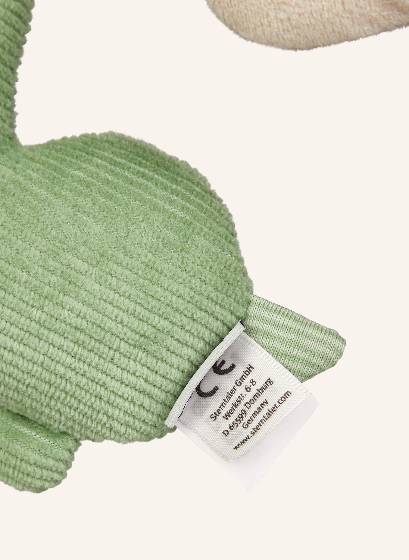 Sterntaler Spielzeugspirale DINO Rexi: WEISS