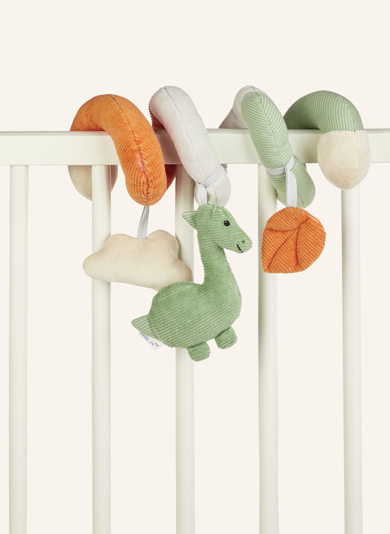 Sterntaler Spielzeugspirale DINO Rexi: WEISS