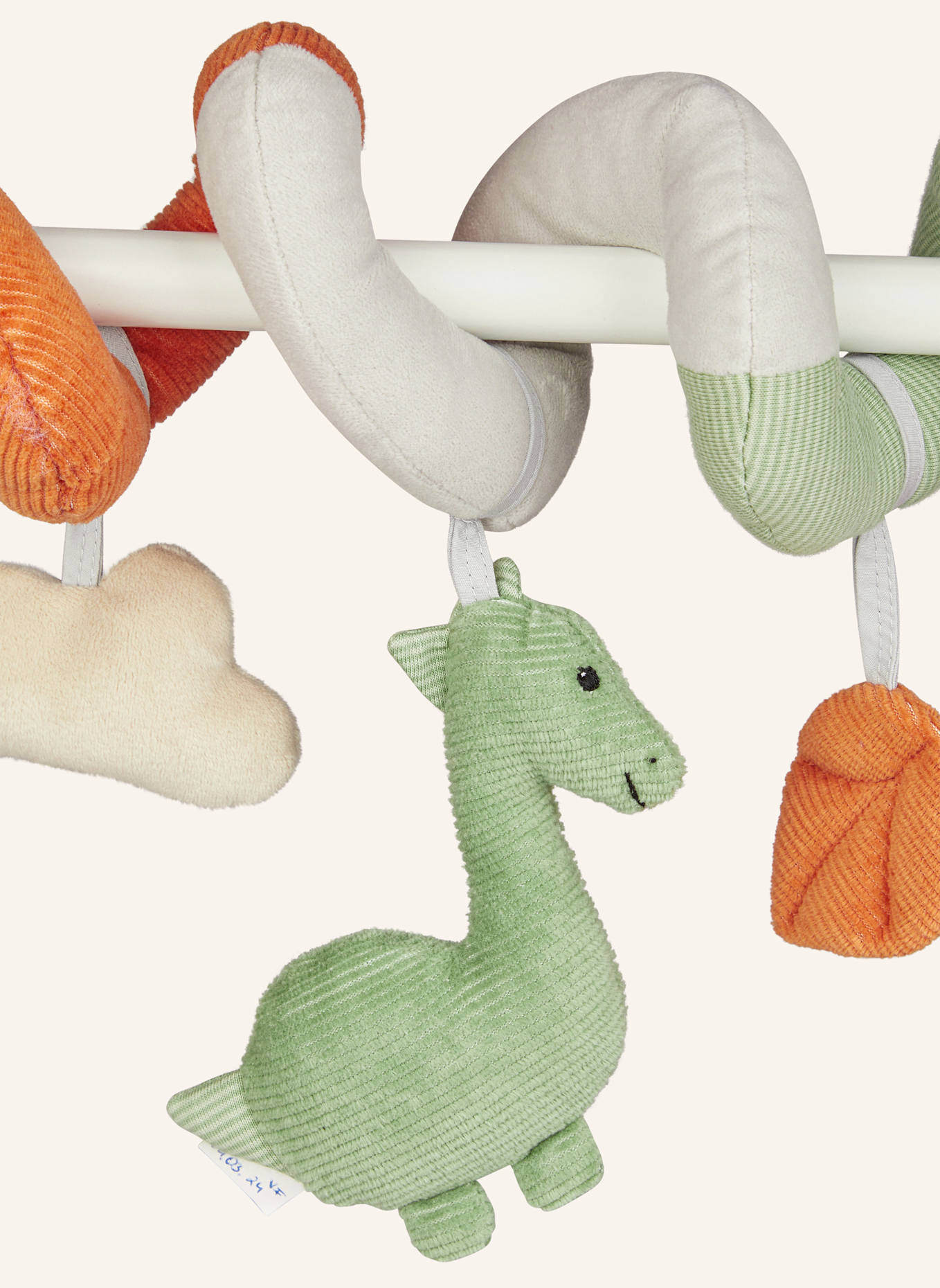 Sterntaler Spielzeugspirale DINO Rexi: WEISS