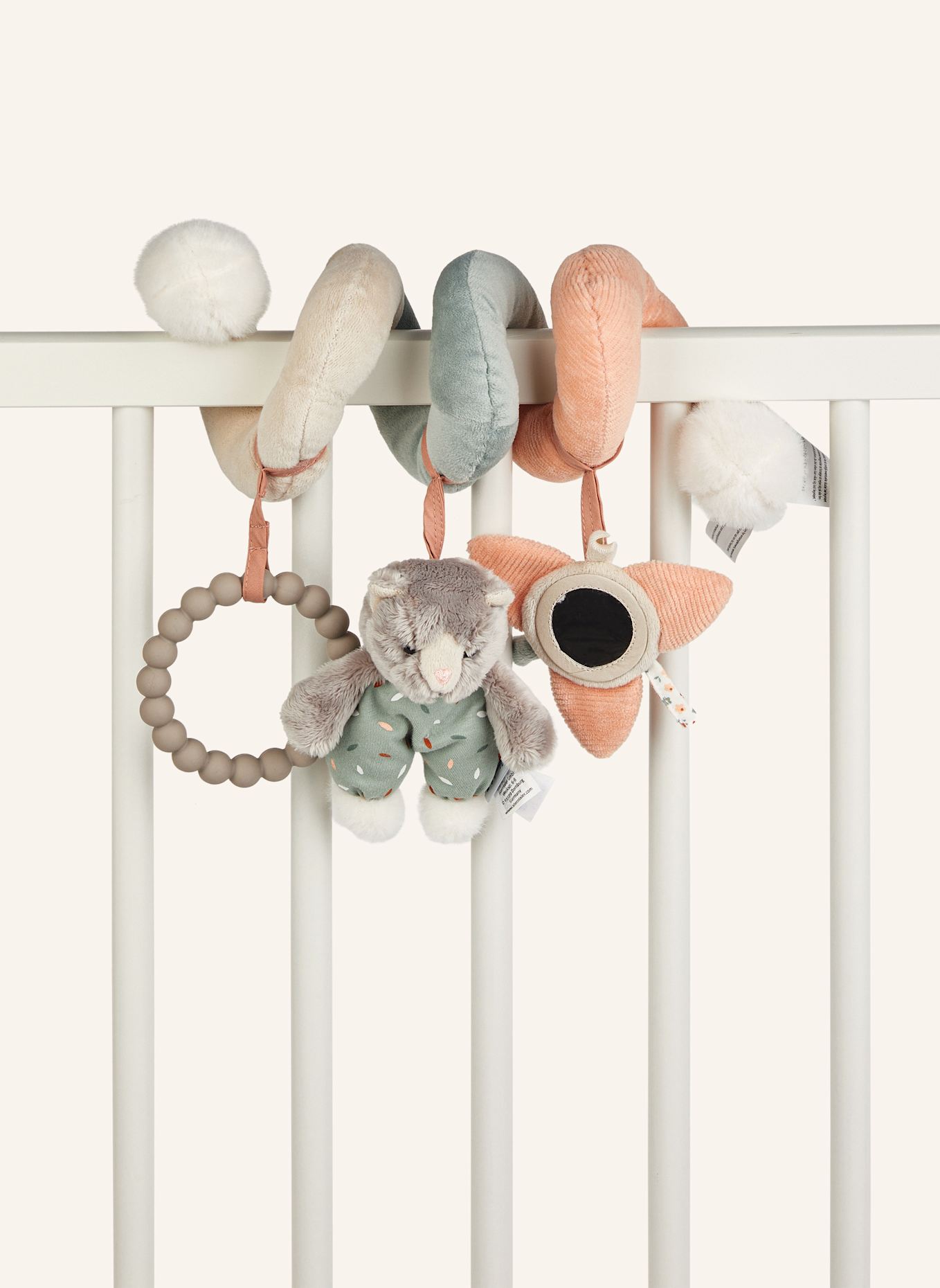 Sterntaler Spielzeugspirale Katze: WEISS