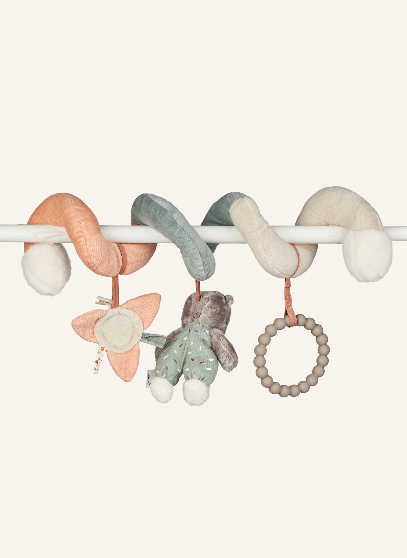 Sterntaler Spielzeugspirale Katze: WEISS