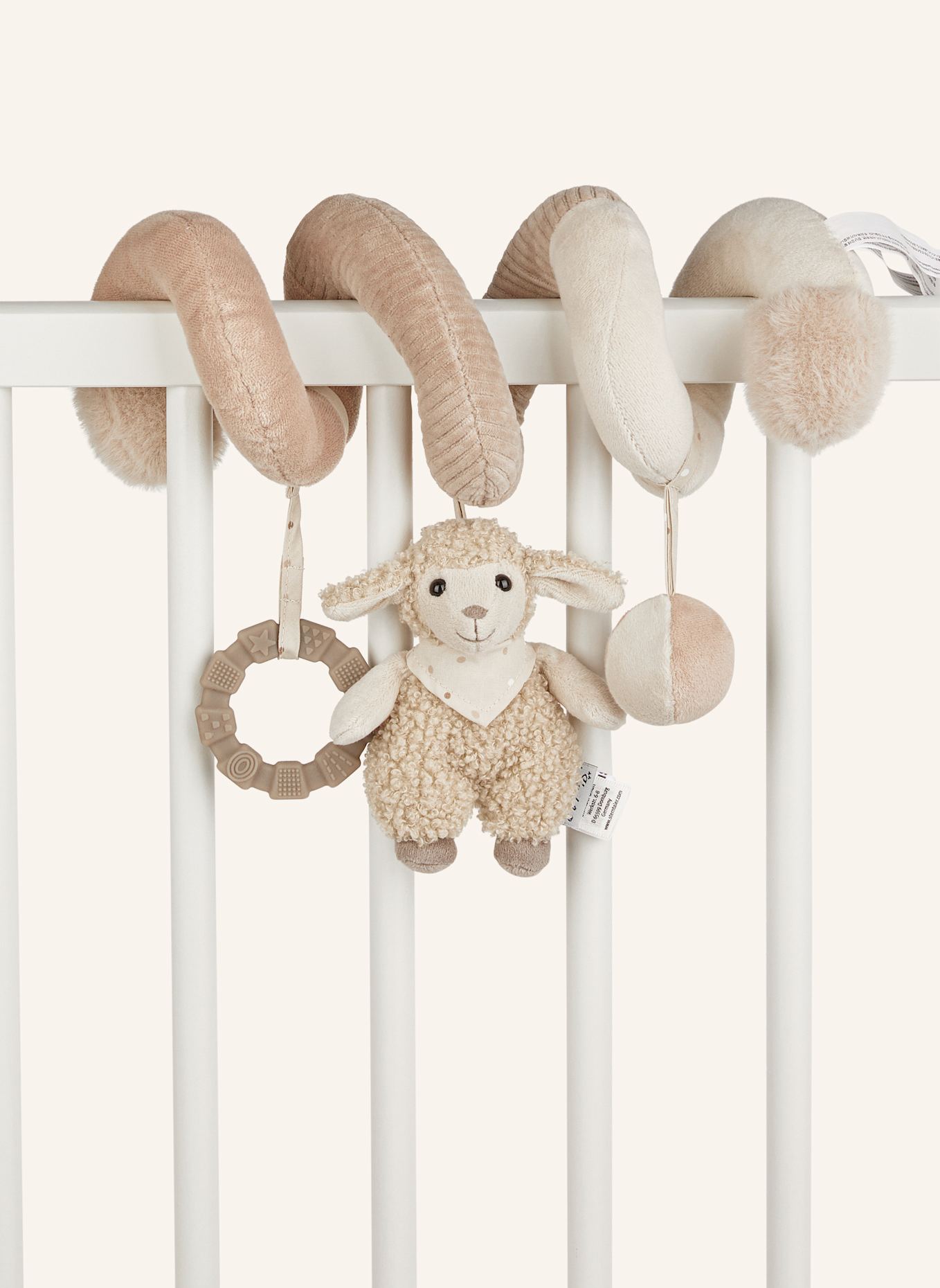 Sterntaler Spielzeugspirale SCHAF Flocke: BEIGE