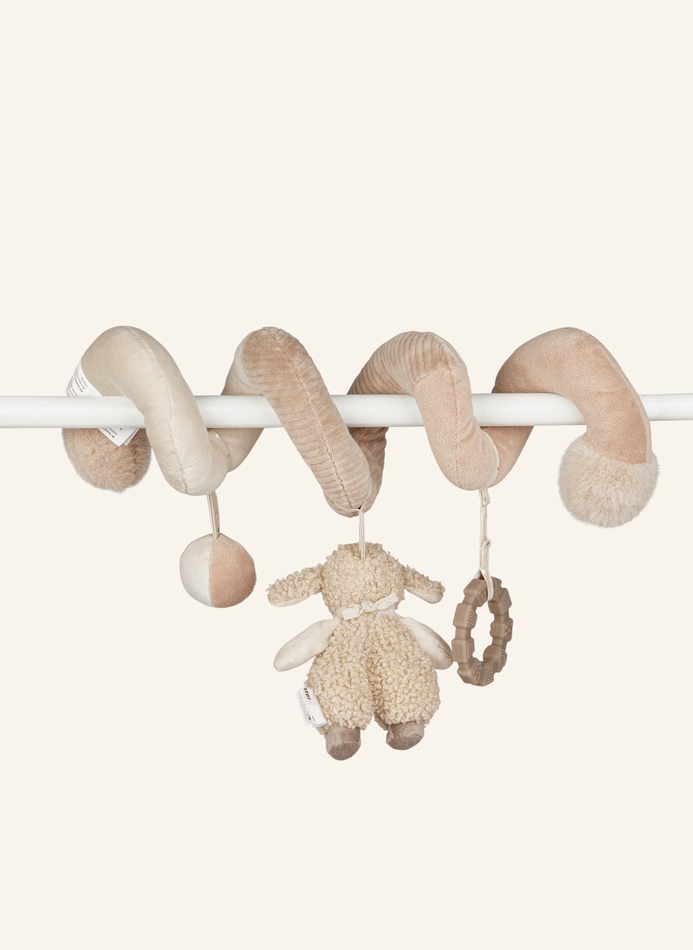 Sterntaler Spielzeugspirale SCHAF Flocke: BEIGE