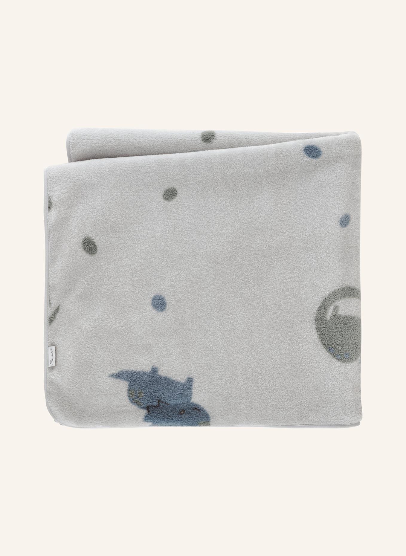 Sterntaler Babydecke DINO Rexi: HELLBLAU