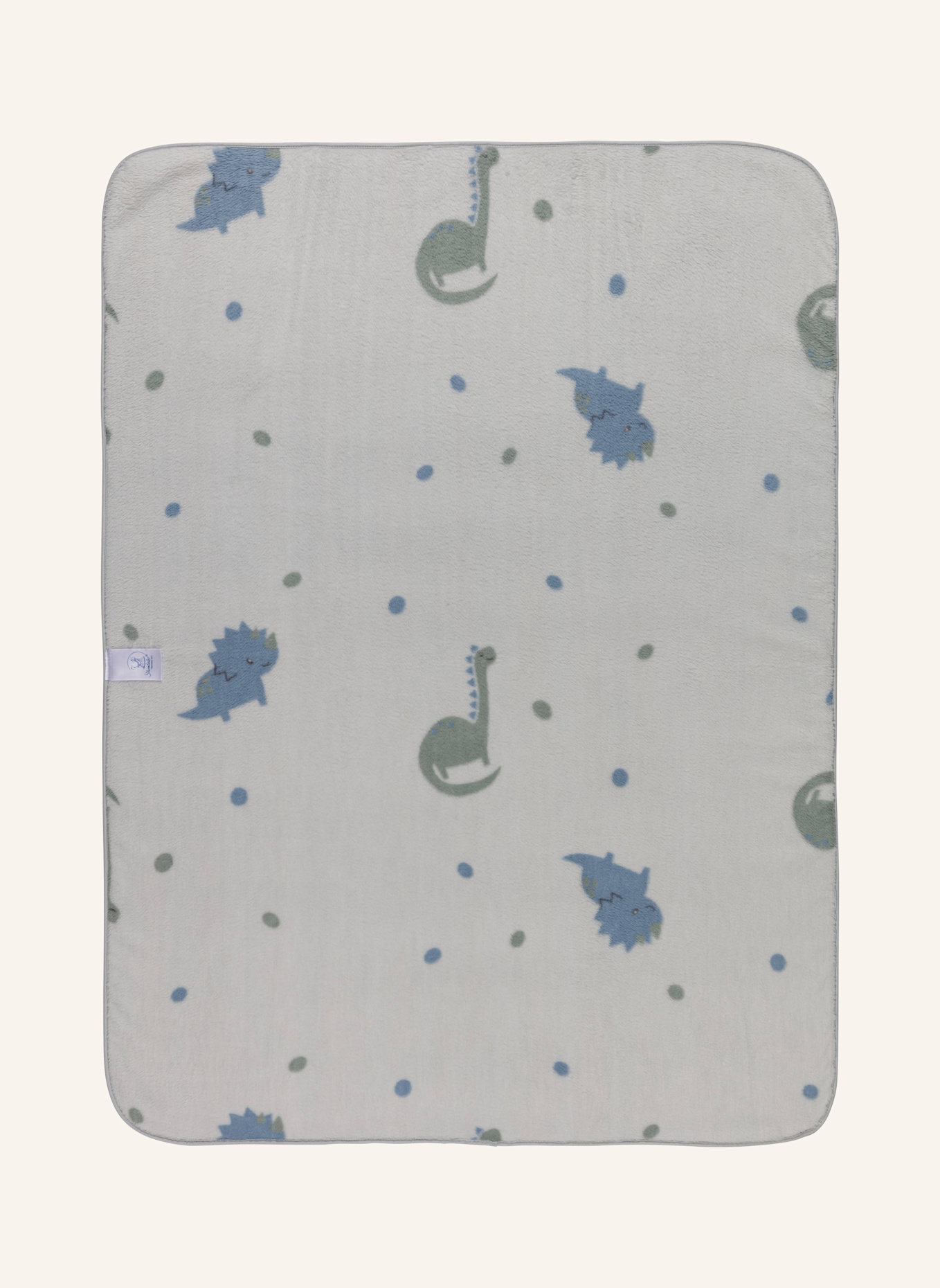Sterntaler Babydecke DINO Rexi: HELLBLAU