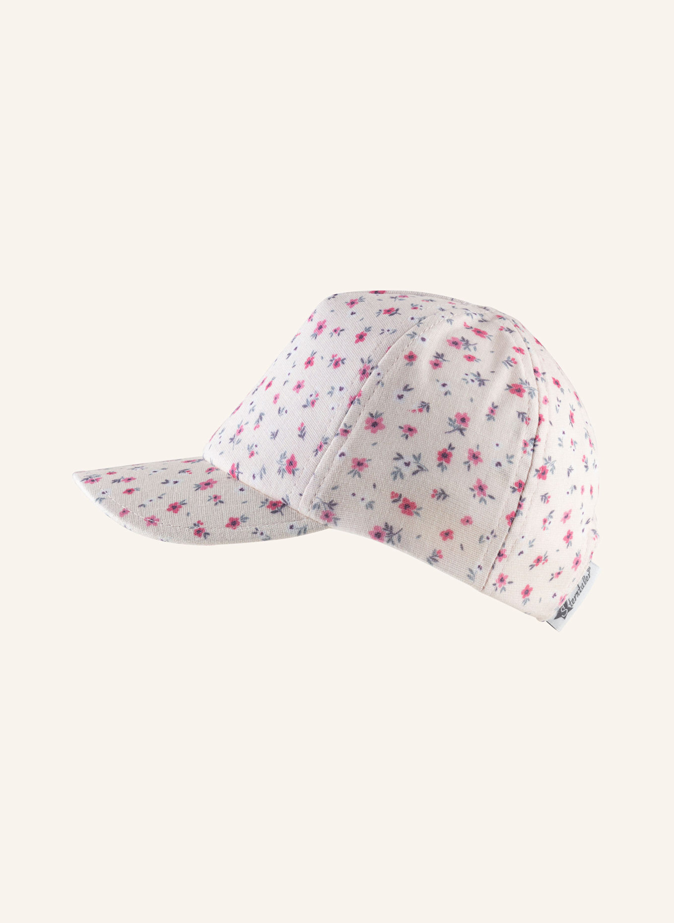 Sterntaler Basecap Blumen: HELLROSA