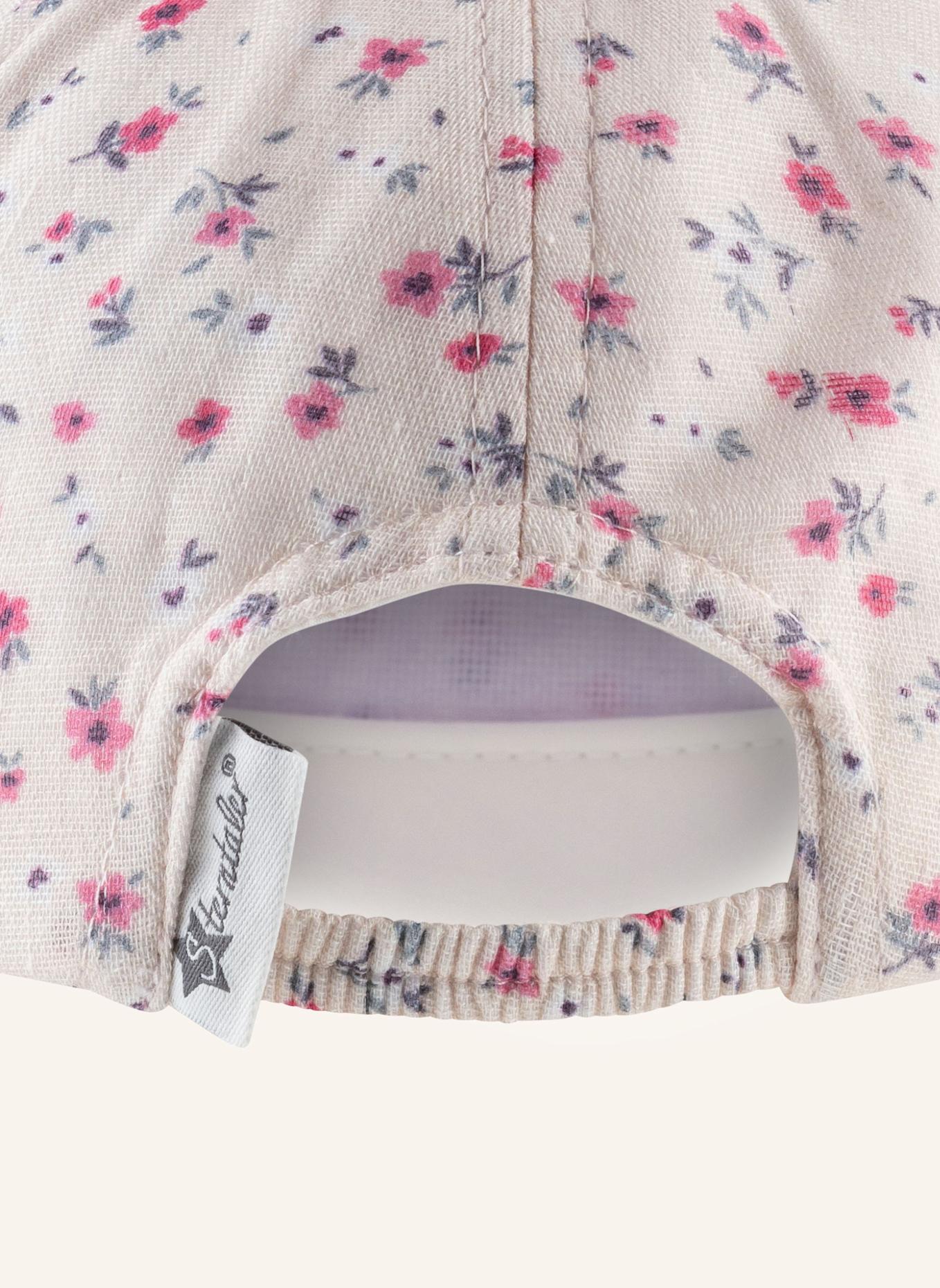 Sterntaler Basecap Blumen: HELLROSA