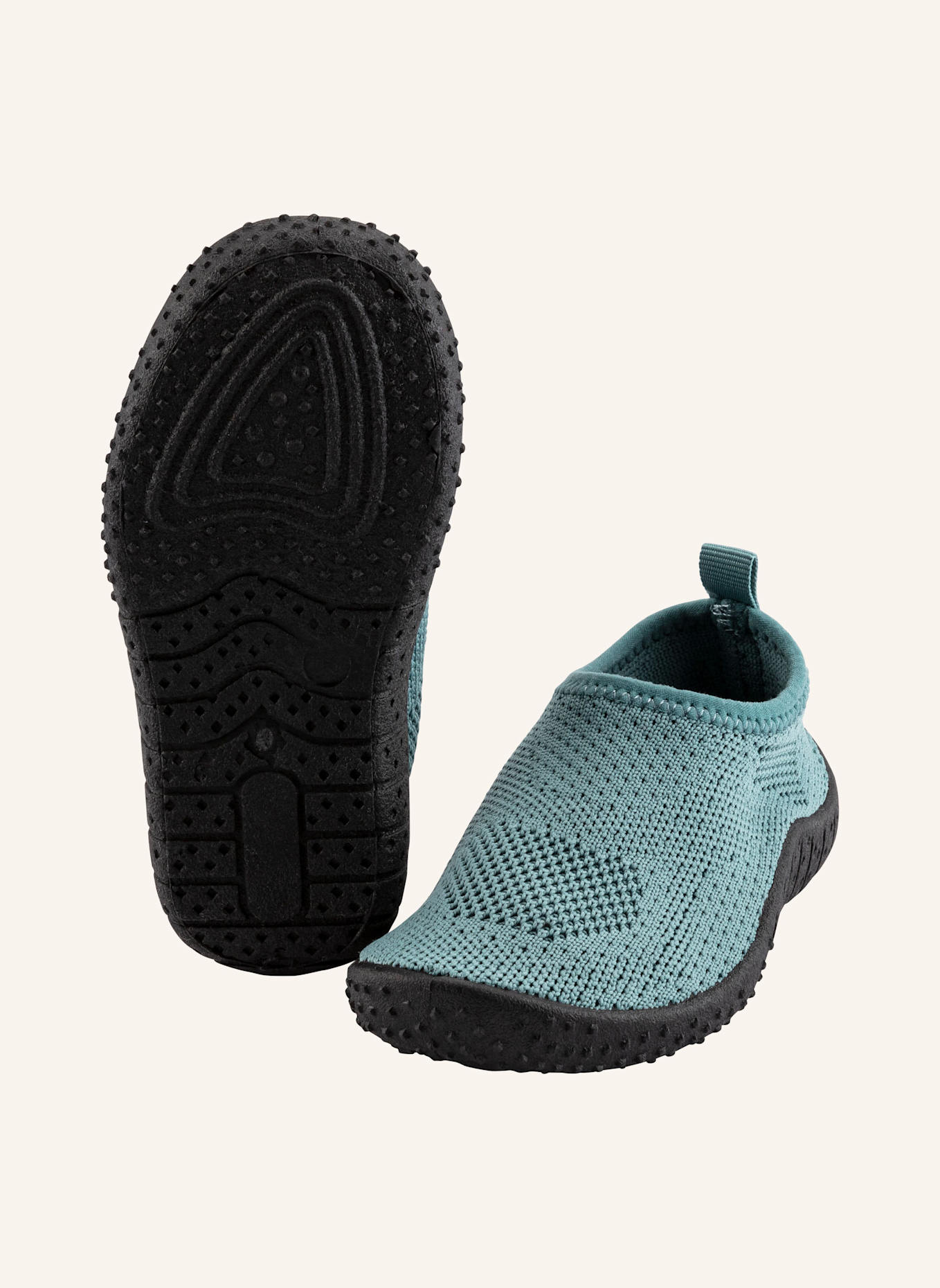 Sterntaler Badeschuhe gestrickt: GRÜN