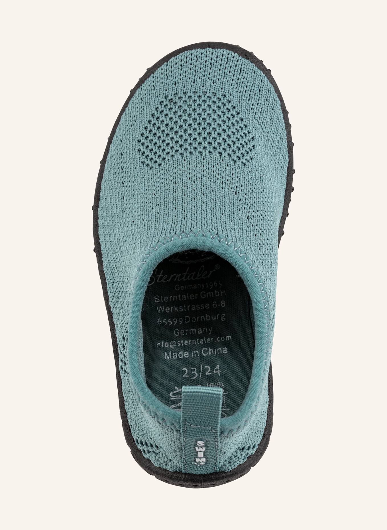 Sterntaler Badeschuhe gestrickt: GRÜN