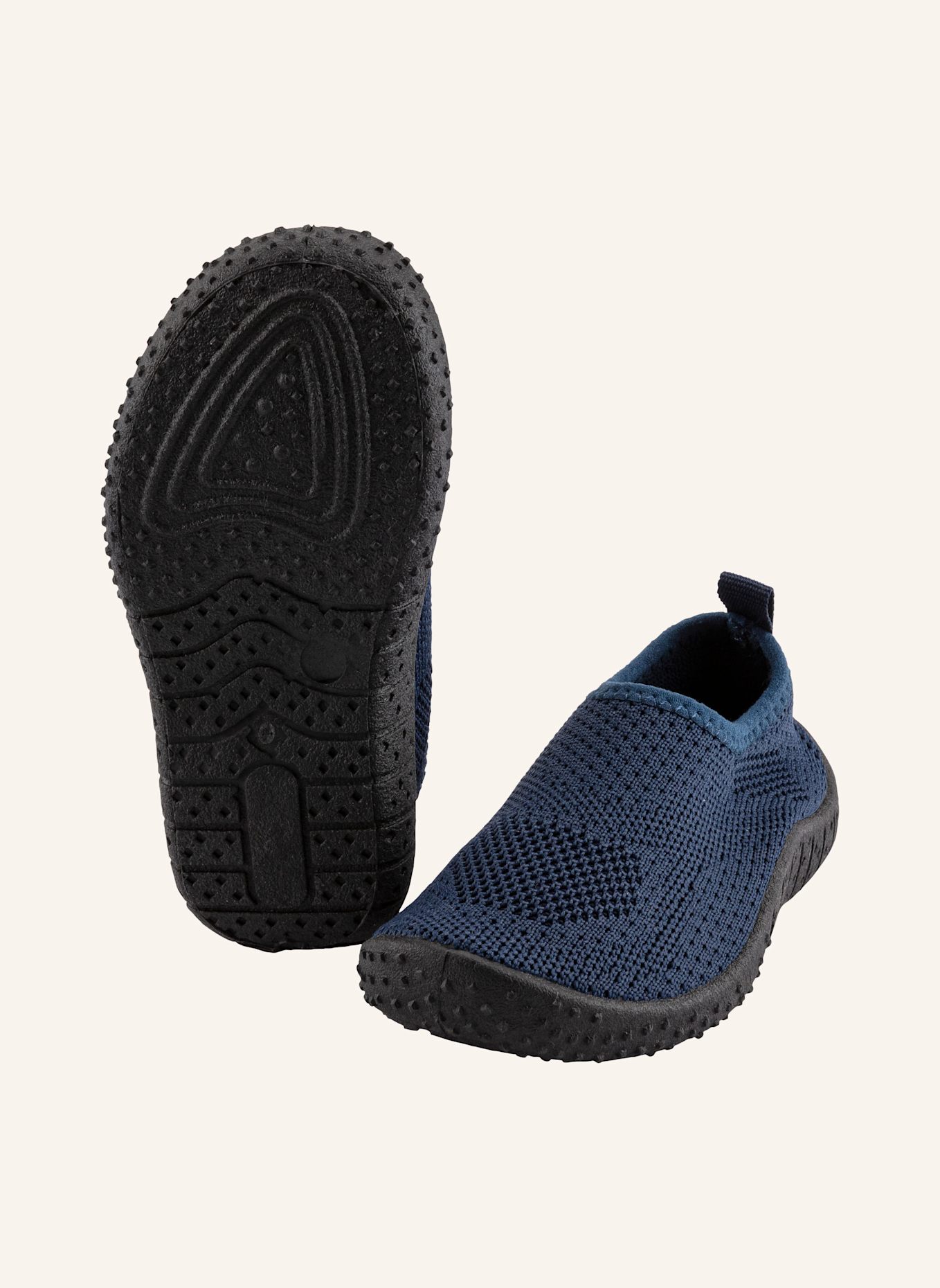 Sterntaler Badeschuhe gestrickt: BLAU