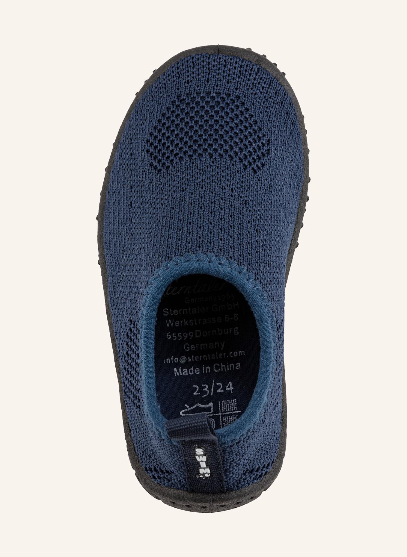 Sterntaler Badeschuhe gestrickt: BLAU